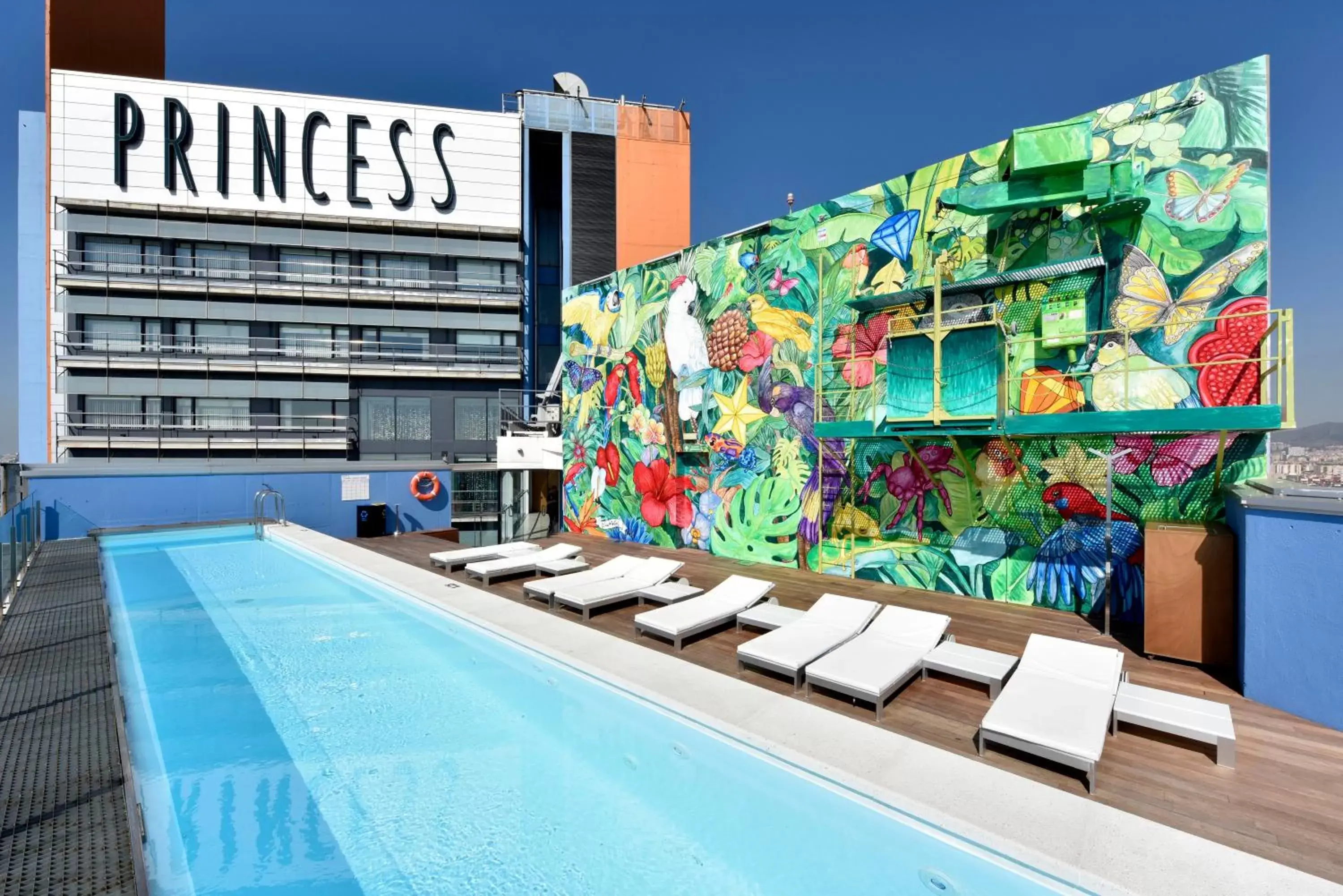 Swimming Pool in Barcelona Princess