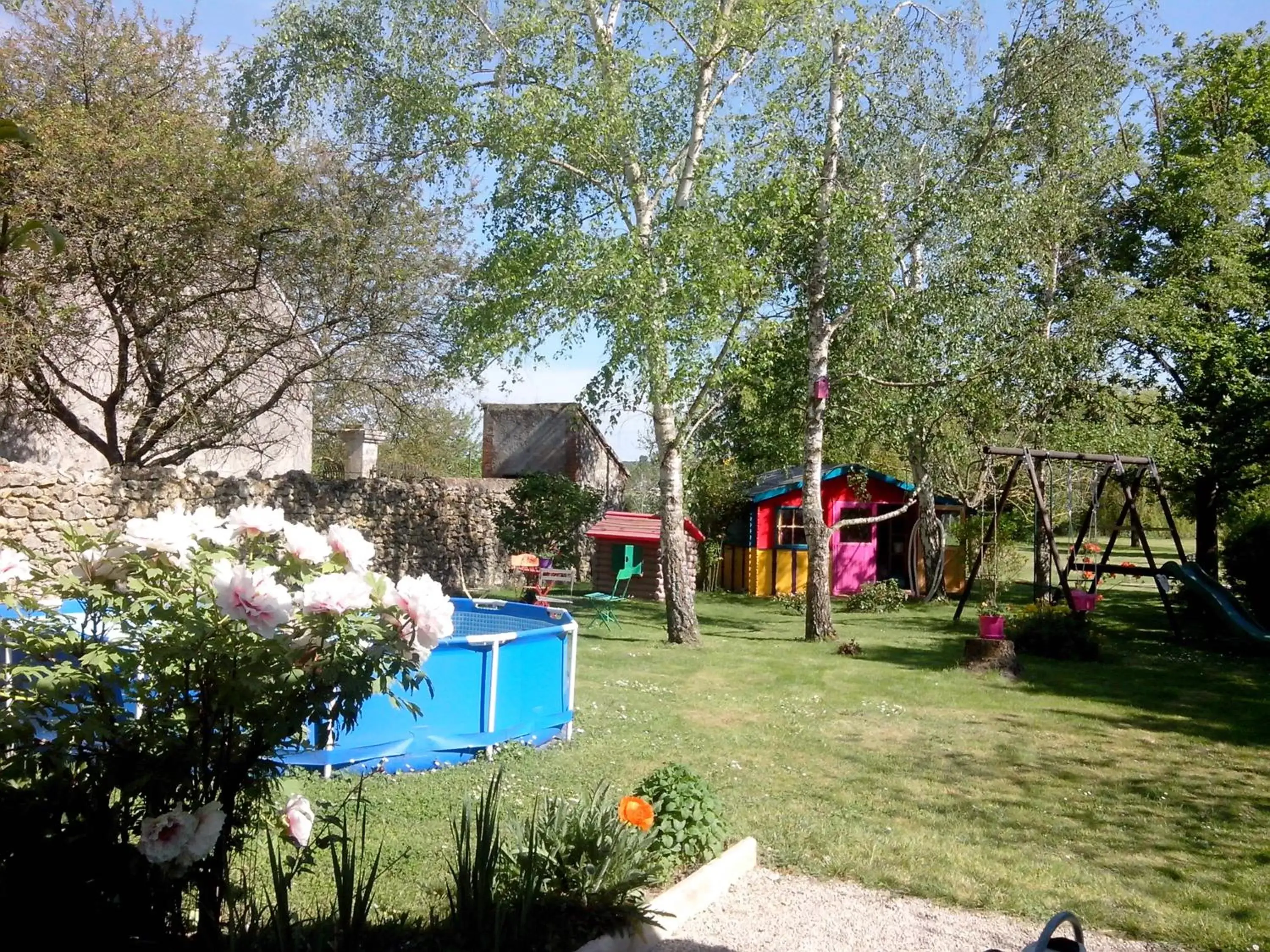 Swimming pool, Children's Play Area in LES HIRONDELLES