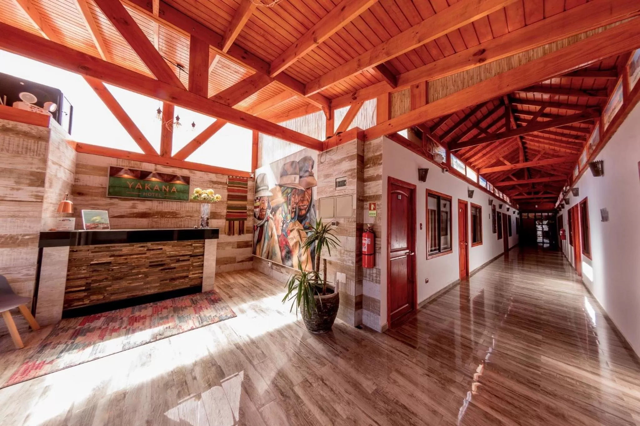 Decorative detail in Yakana Hotel