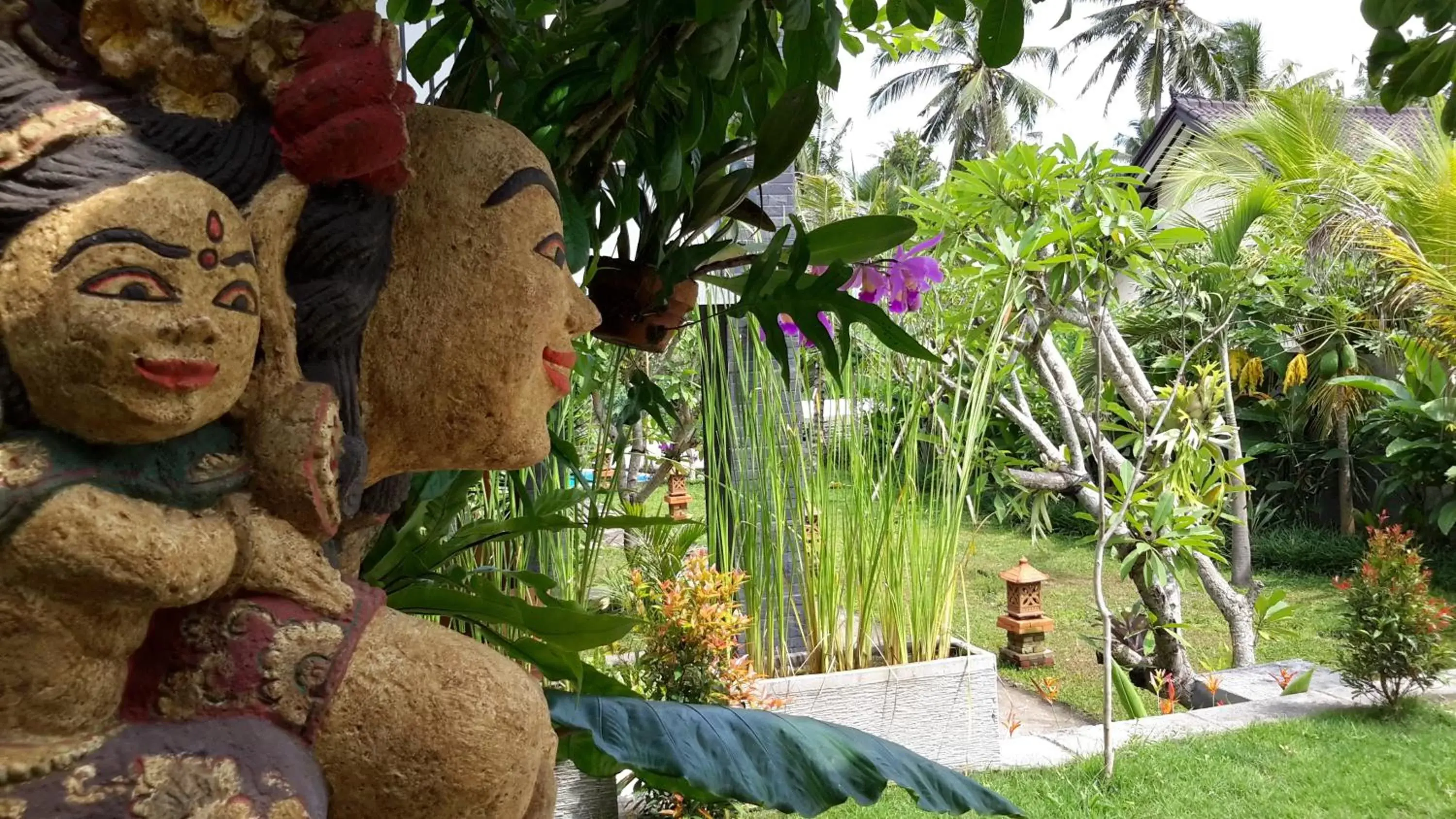 Garden in Gita Maha Ubud Hotel by Mahaputra-CHSE Certified