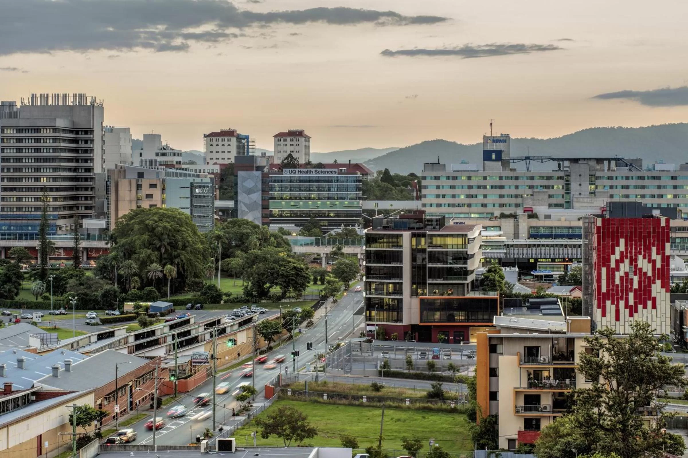 City view in Code Apartments