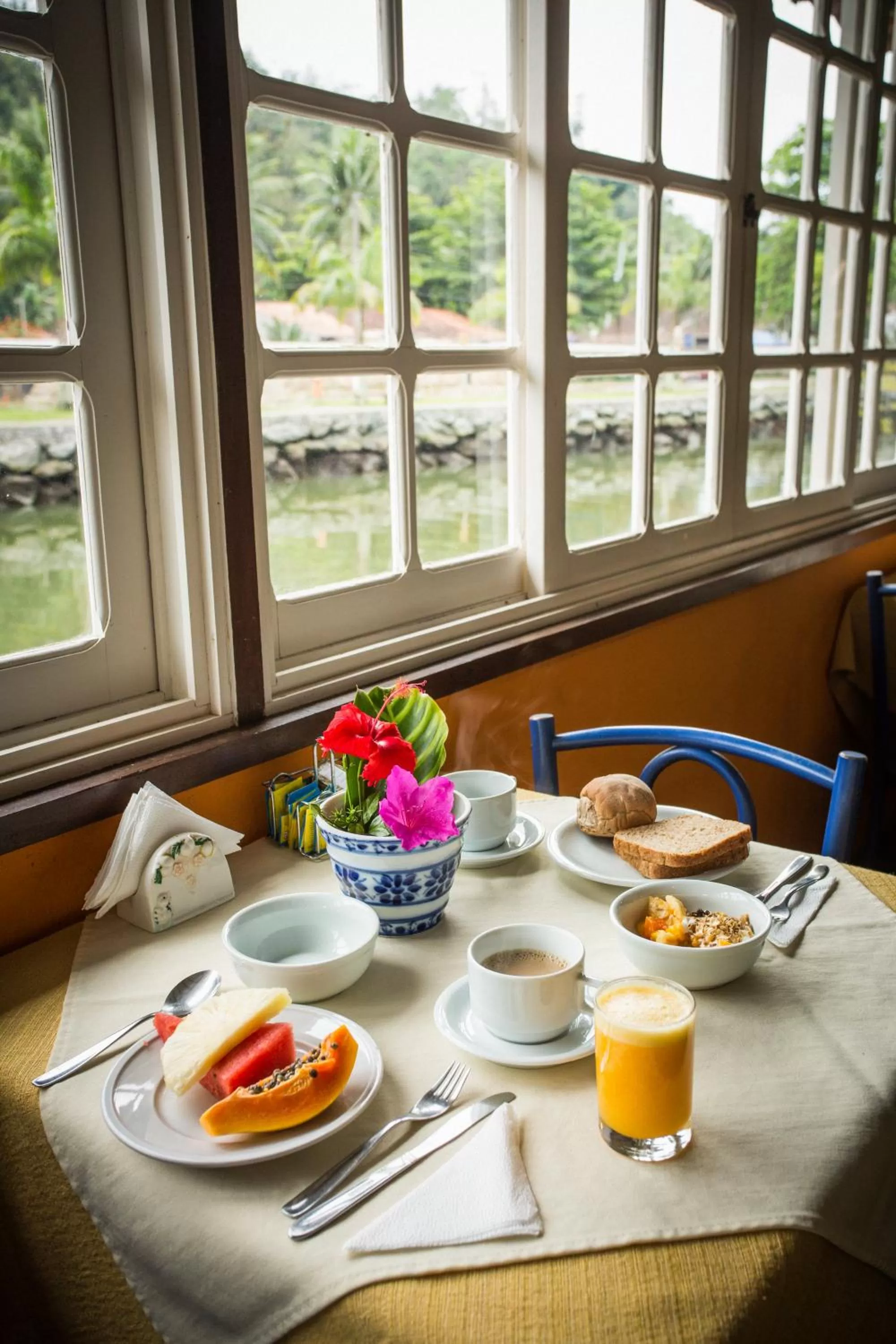 Breakfast in Pousada Corsario Paraty