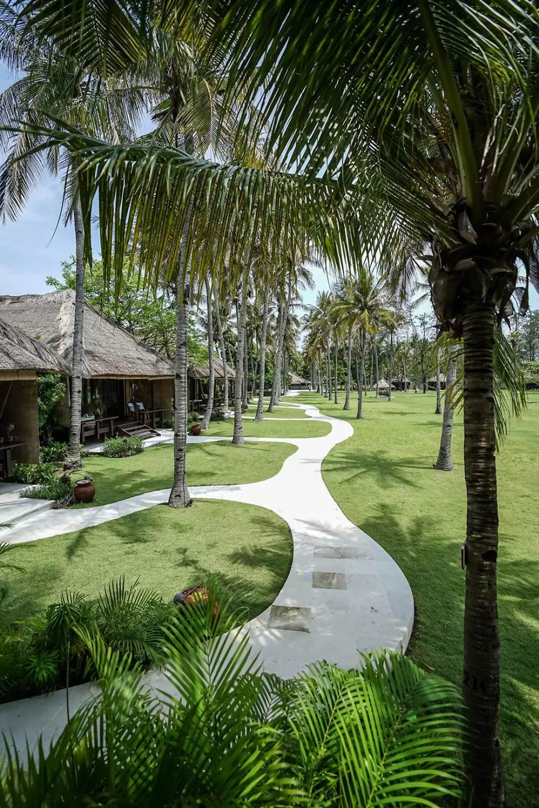 Garden view in Pondok Santi Estate