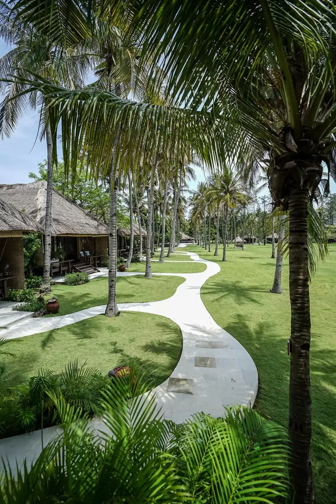 Garden view in Pondok Santi Estate