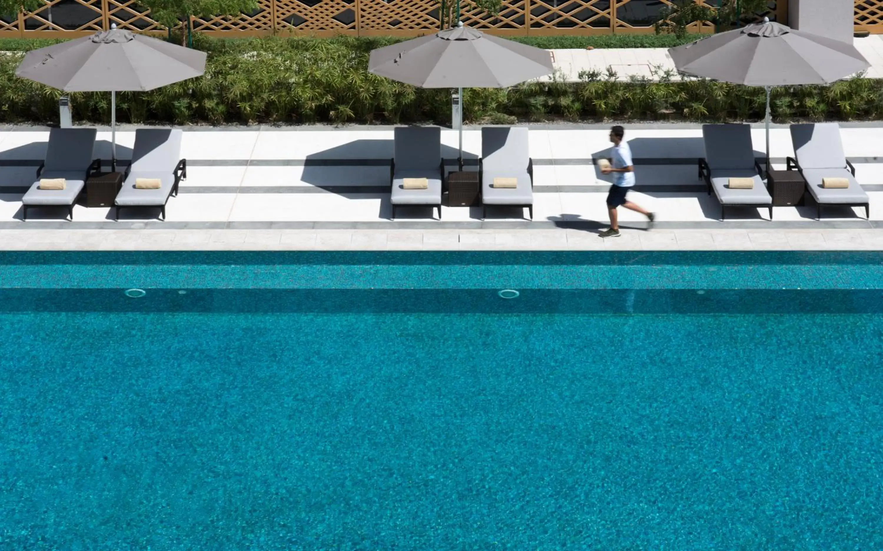 Swimming pool in Kempinski Hotel Muscat Swimming pool in Kempinski Hotel Muscat