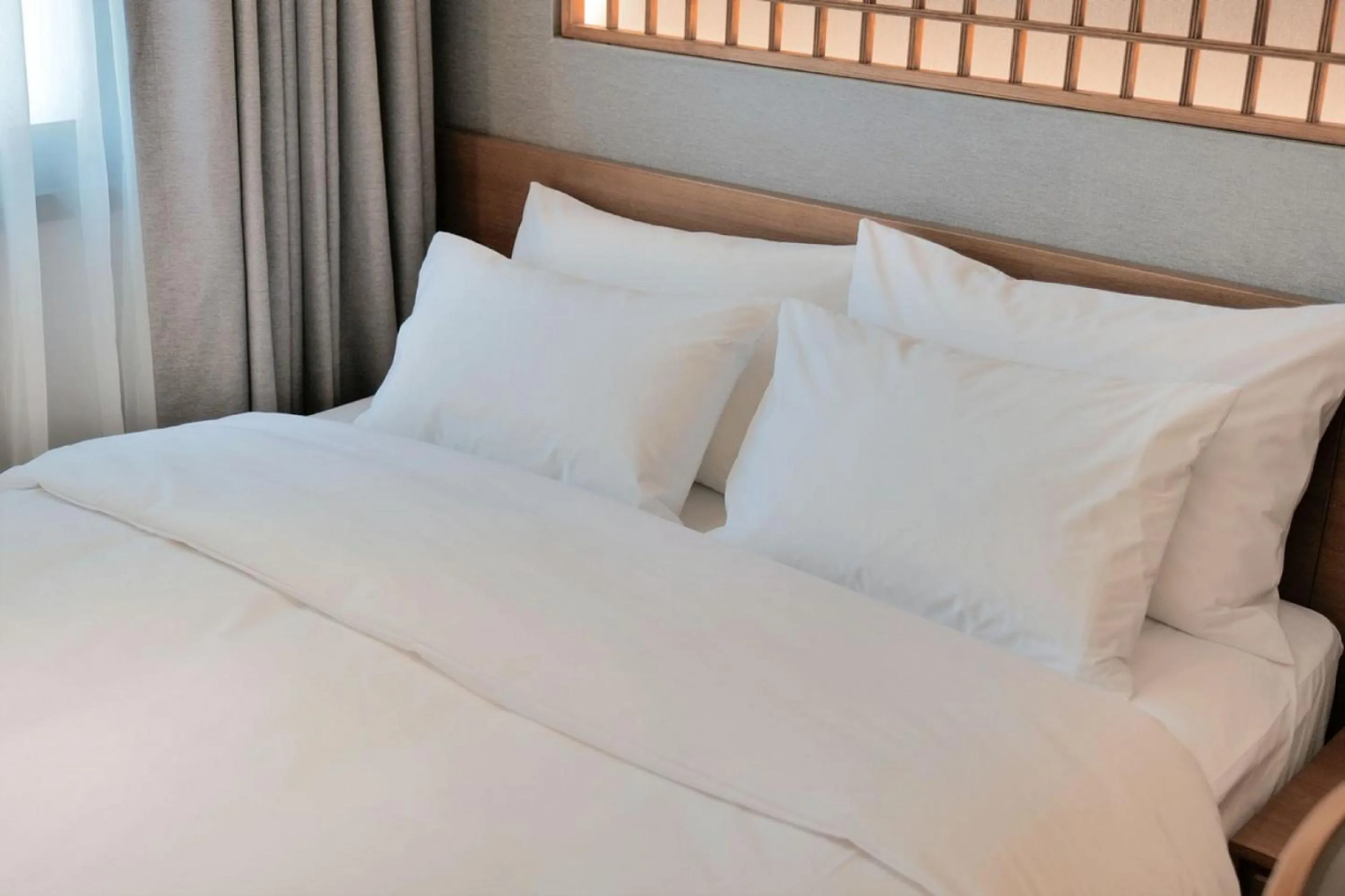 Bed in Yeon Hwa Moon Hotel