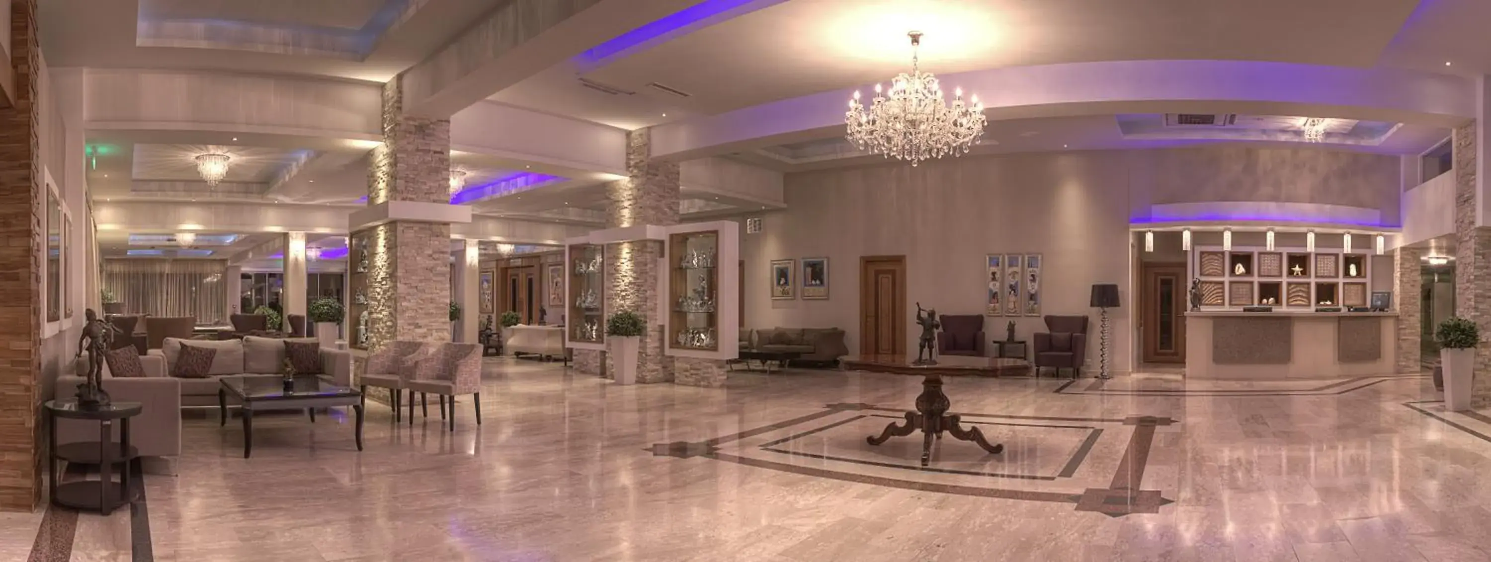 Lobby or reception in Asterias Beach Hotel