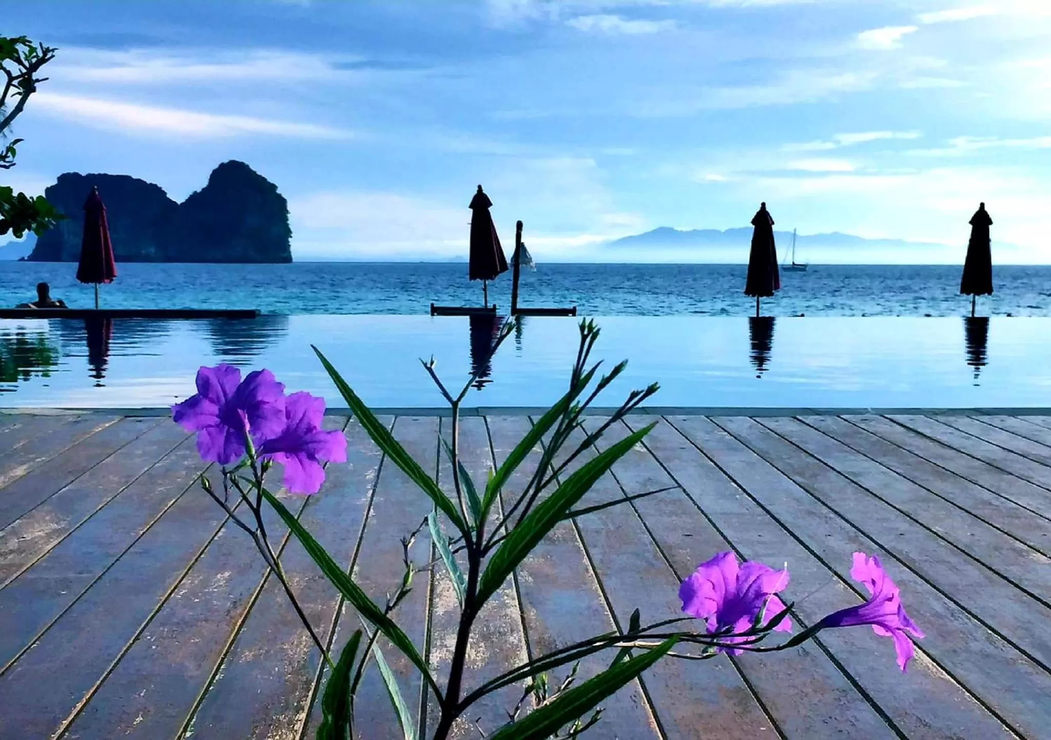 Swimming pool in Thanya Beach Resort - SHA Plus
