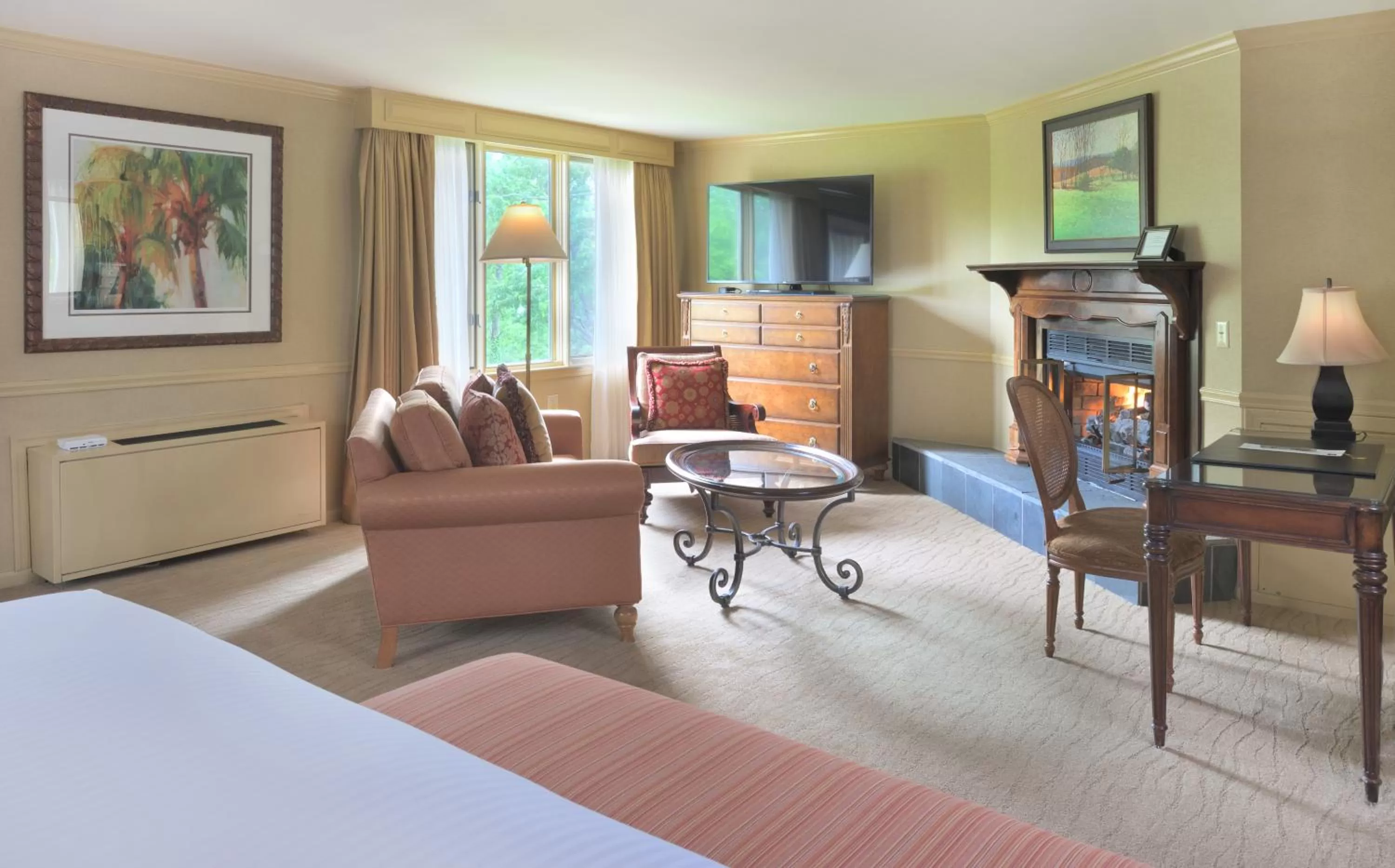 Bedroom in Lambertville Station Inn