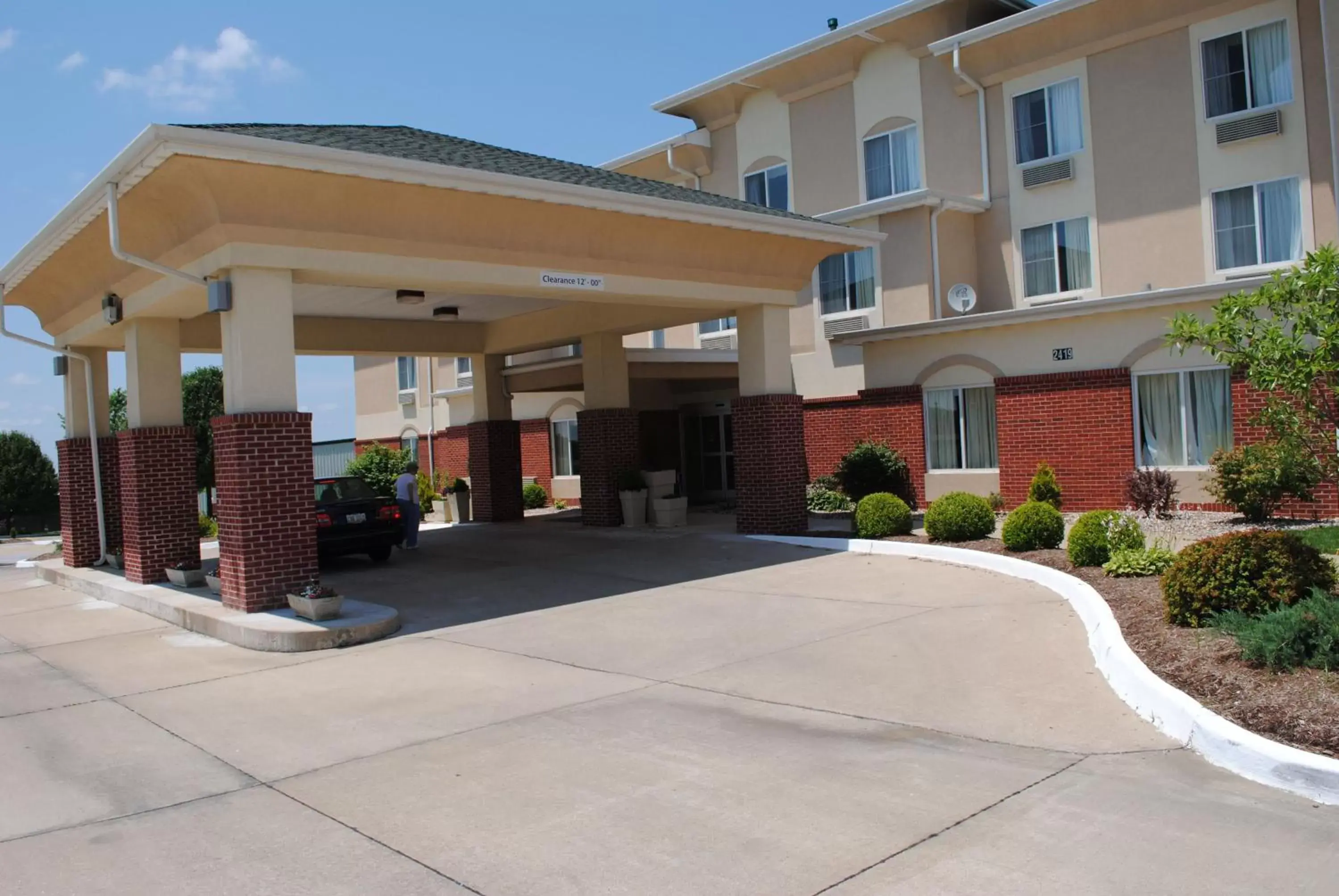 Property Building in Holiday Inn Express Boonville, an IHG Hotel