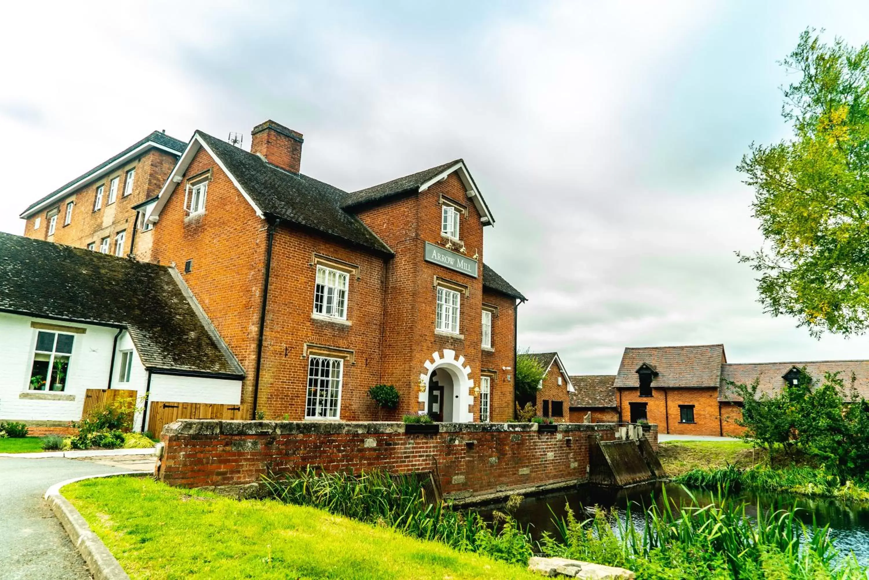 Facade/entrance, Property Building in Arrow Mill- Brunning and Price