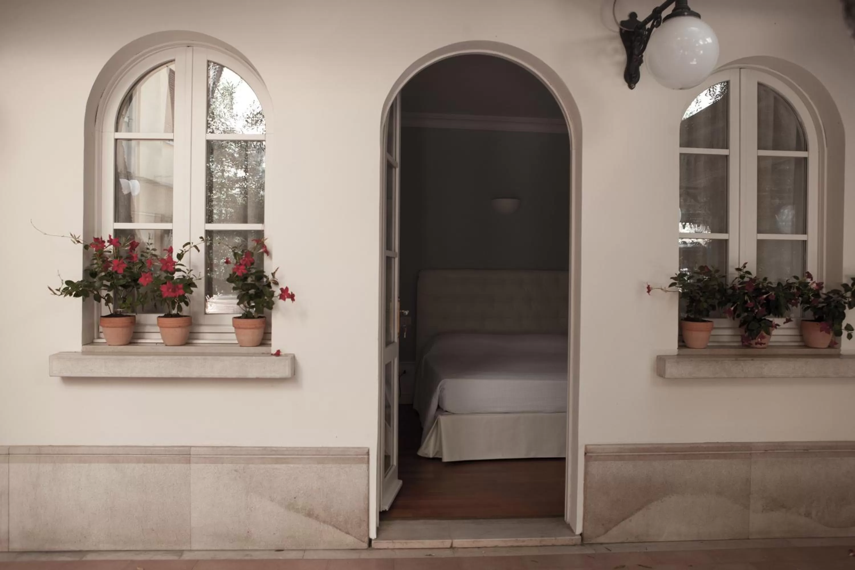 Triple Room with Garden View in Chez papa