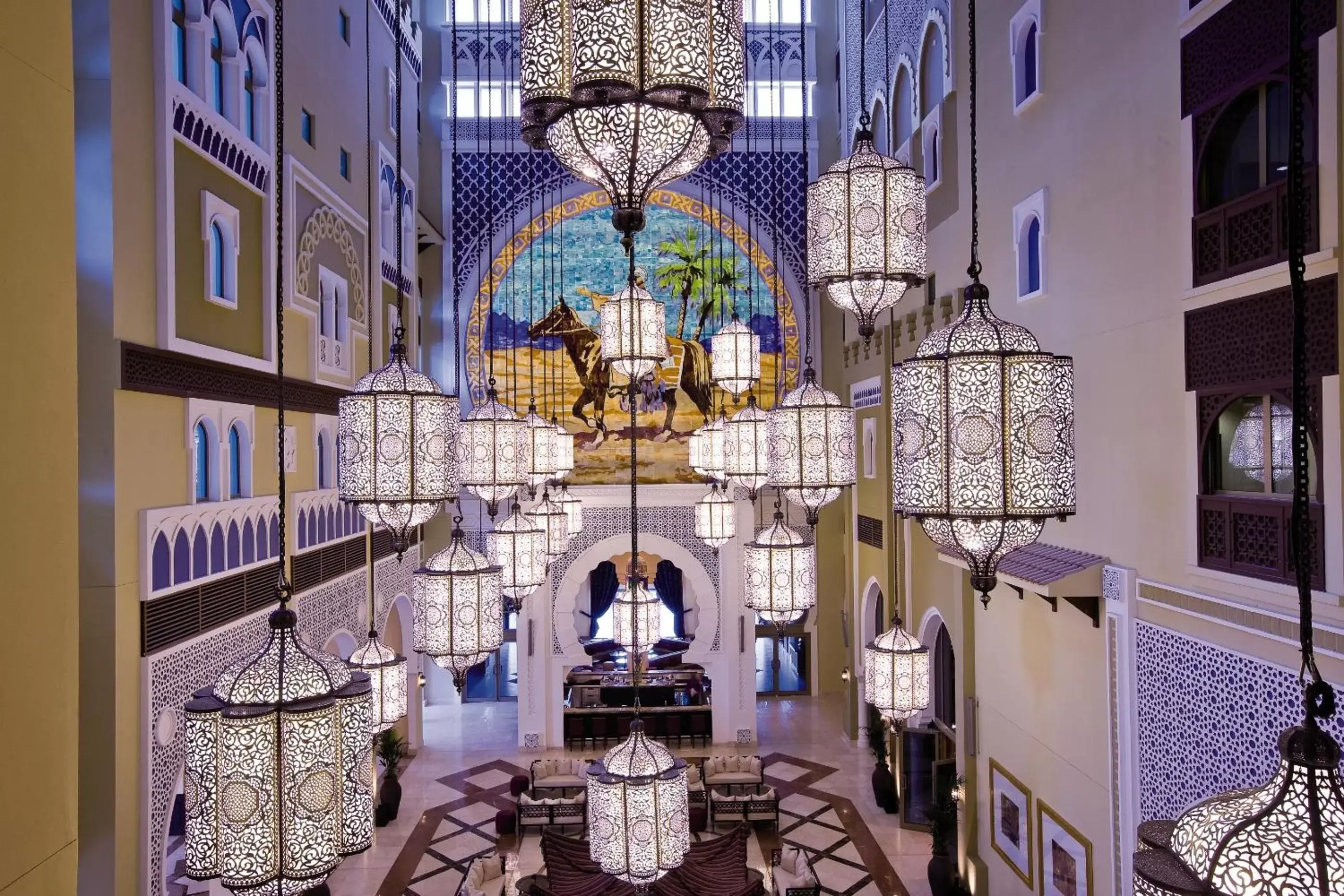 Lobby or reception, Lounge/Bar in Oaks Ibn Battuta Gate Dubai