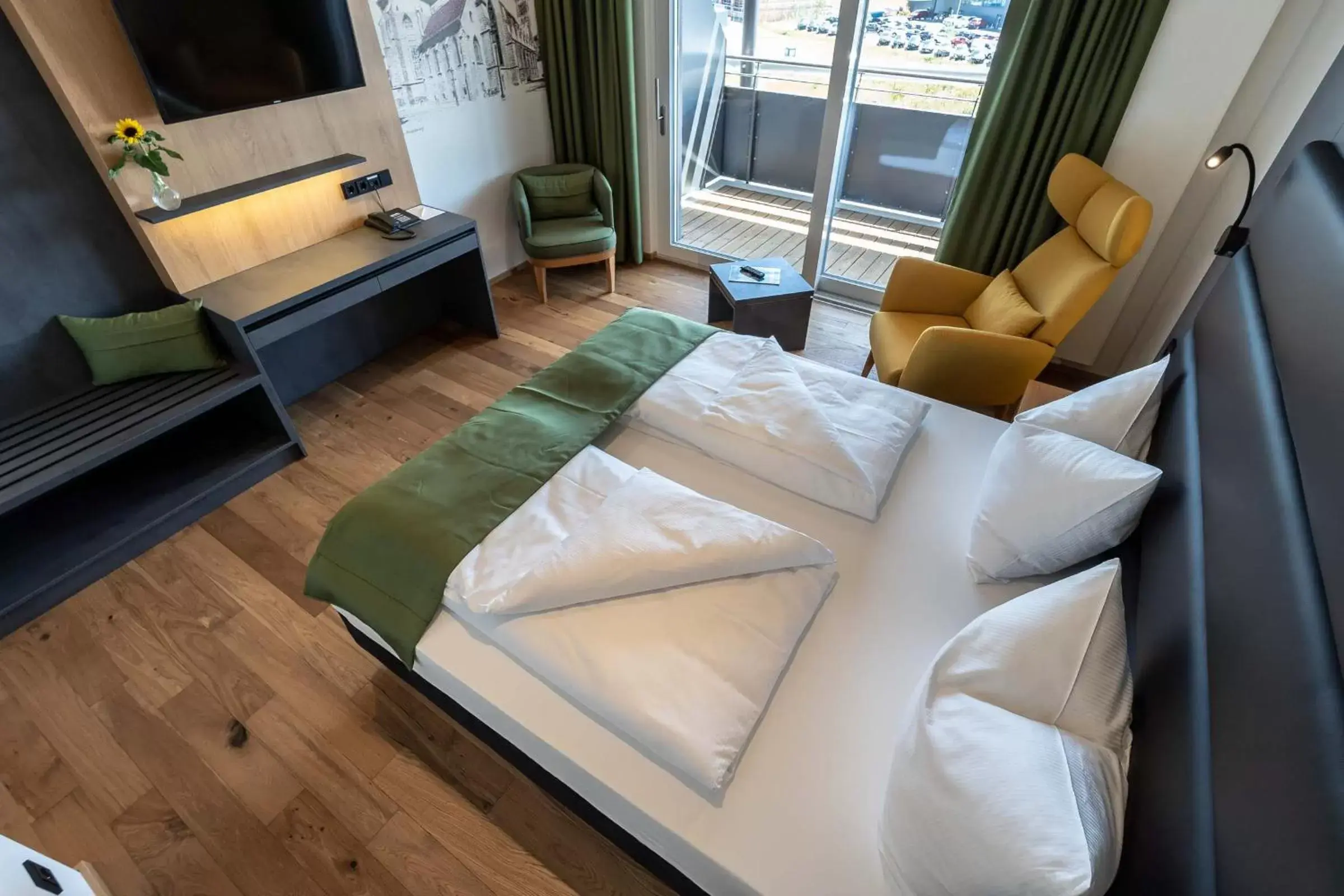 Standard Double Room in Augsburg Hotel Sonnenhof
