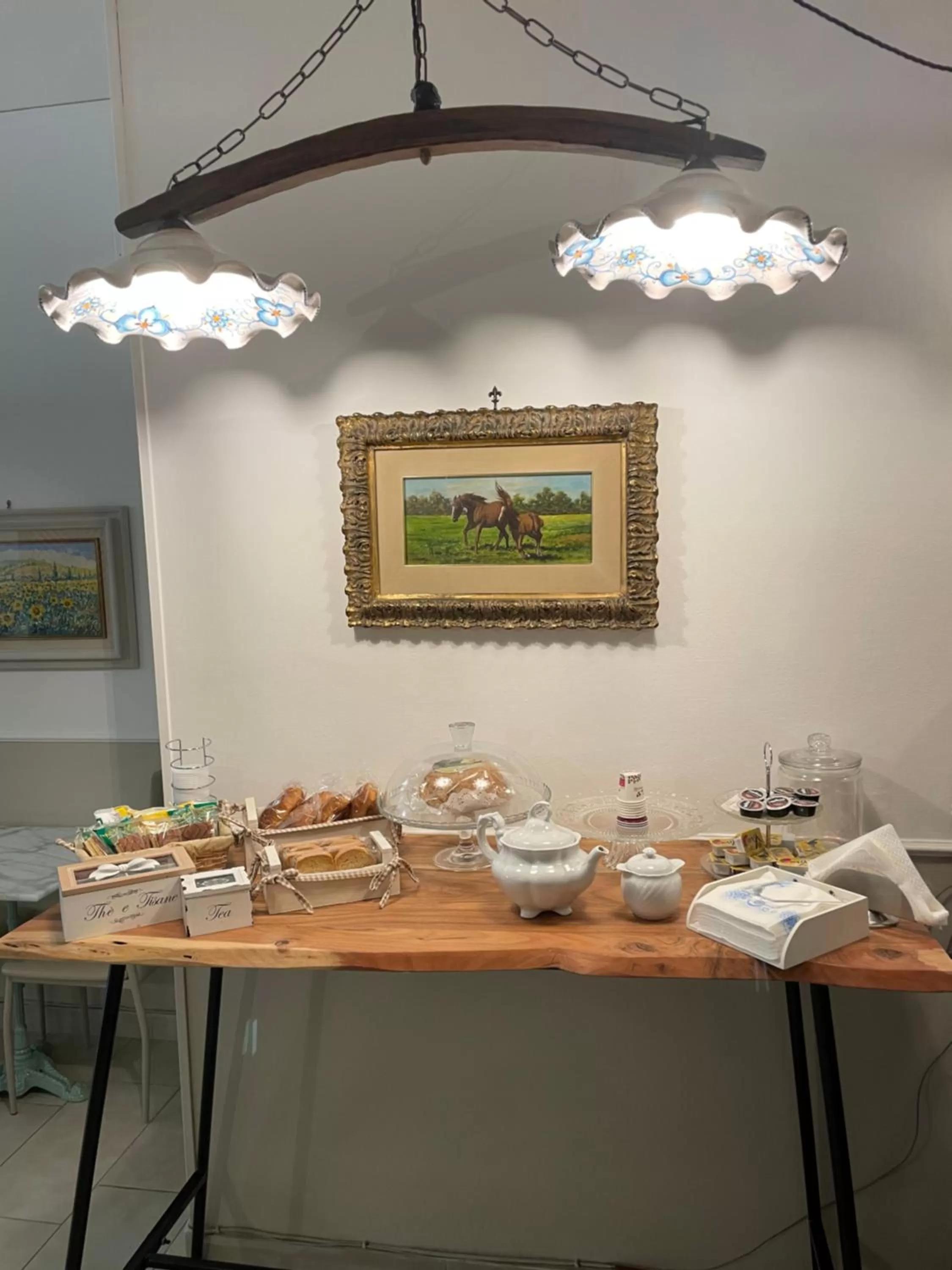 Food in Lemon Rooms Sorrento