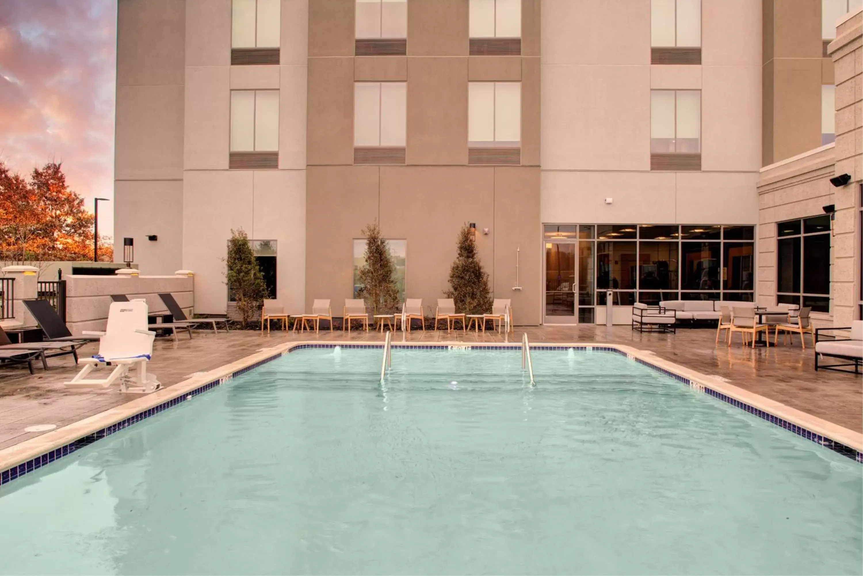 Pool view, Swimming Pool in Hilton Garden Inn Jackson