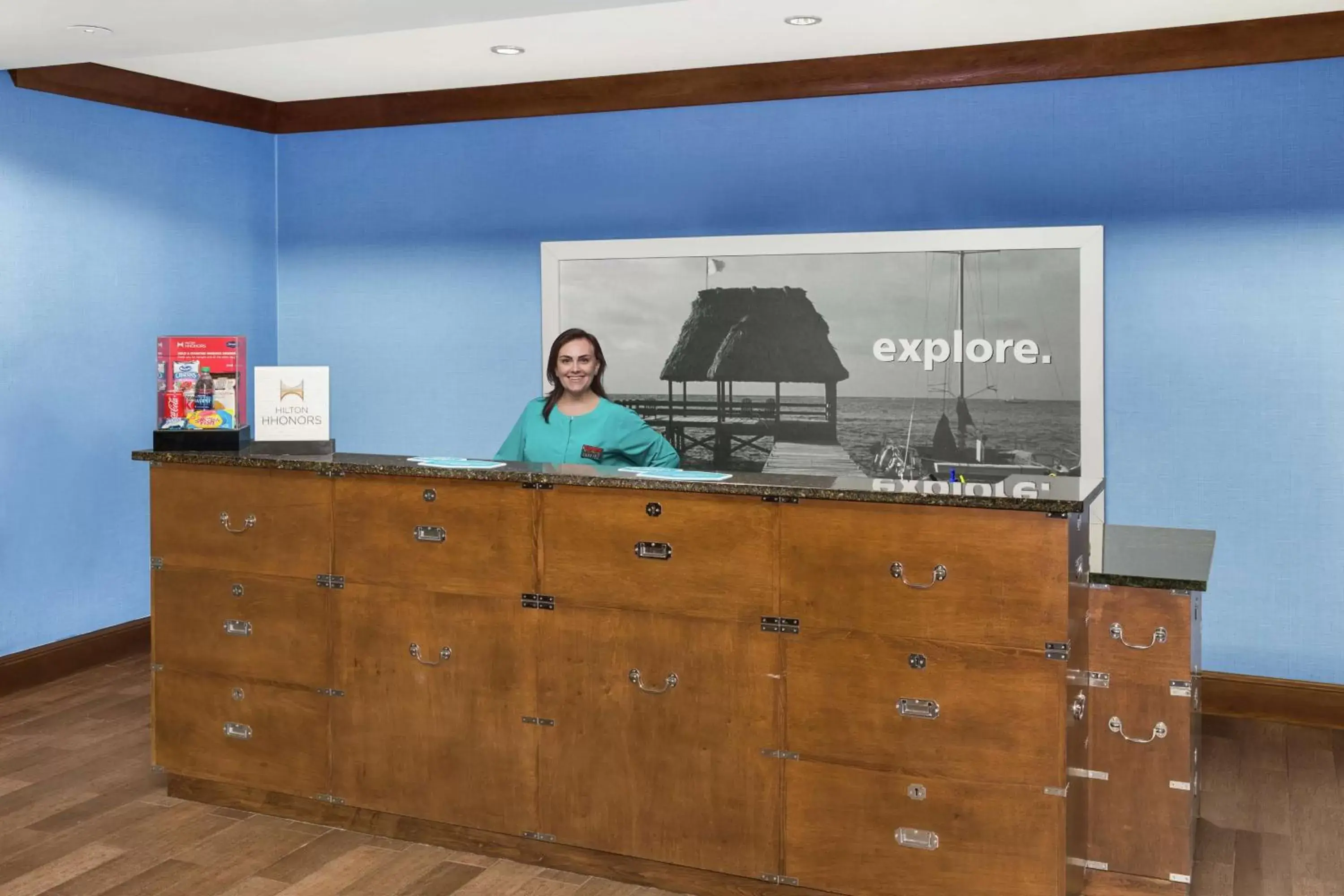 Lobby or reception, Lobby/Reception in Hampton Inn Columbus/South-Fort Benning