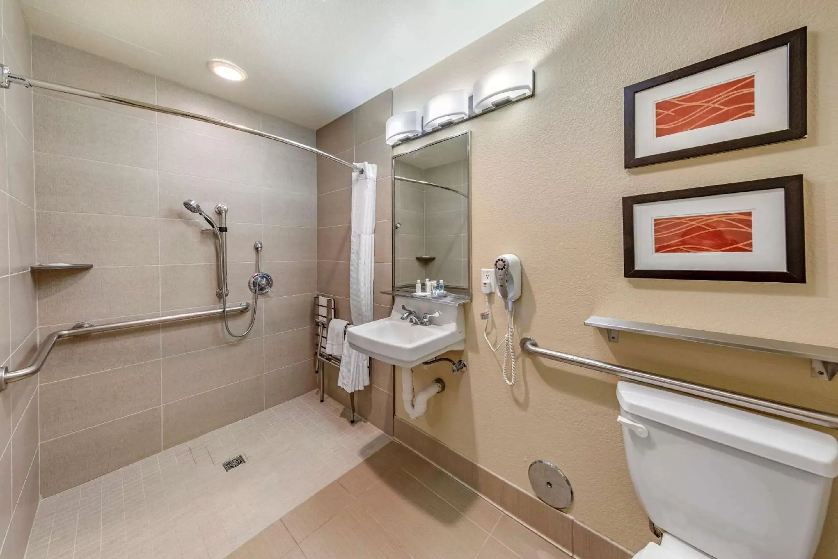 Bathroom in Comfort Inn Fontana