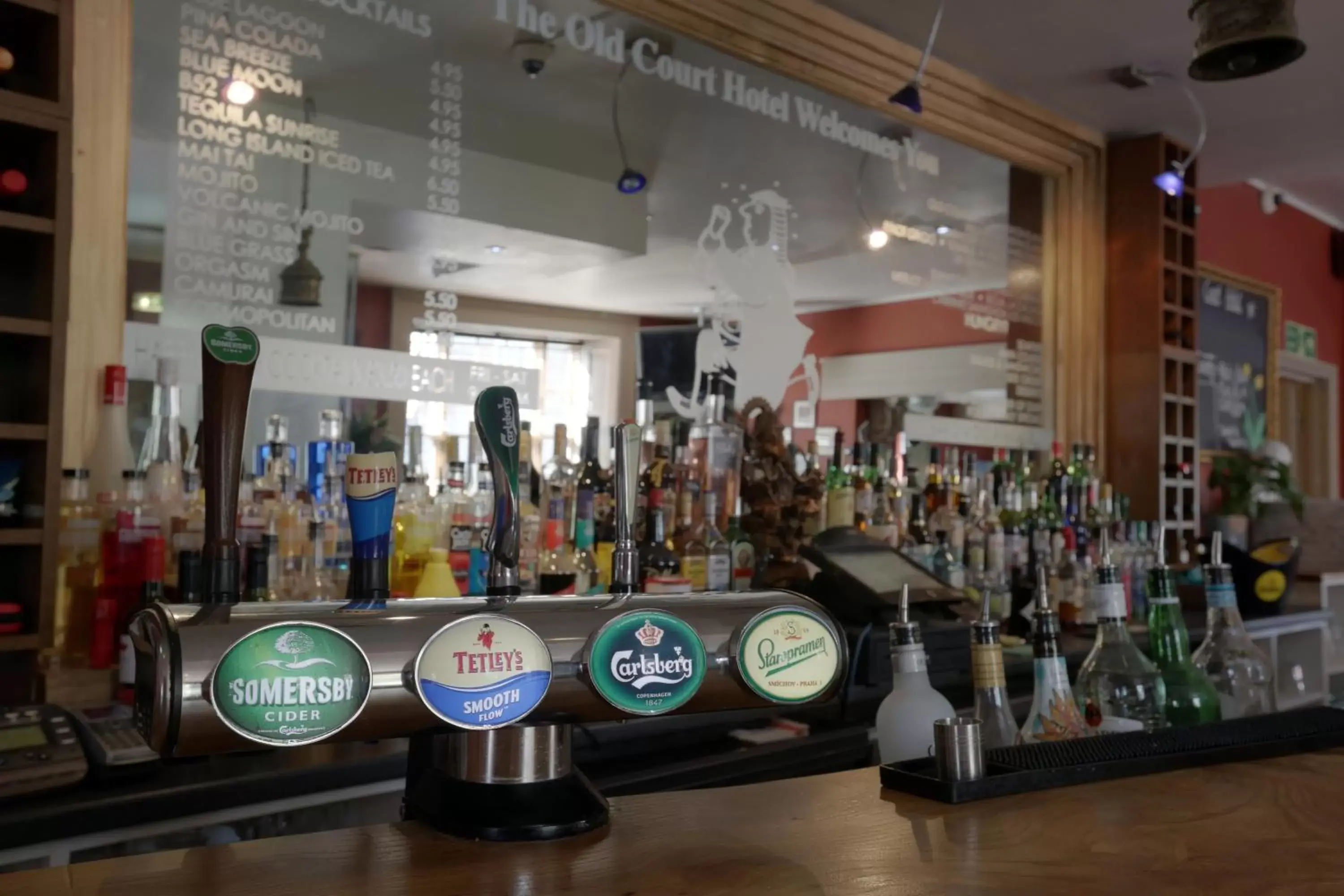 Lounge or bar in The Old Court Hotel