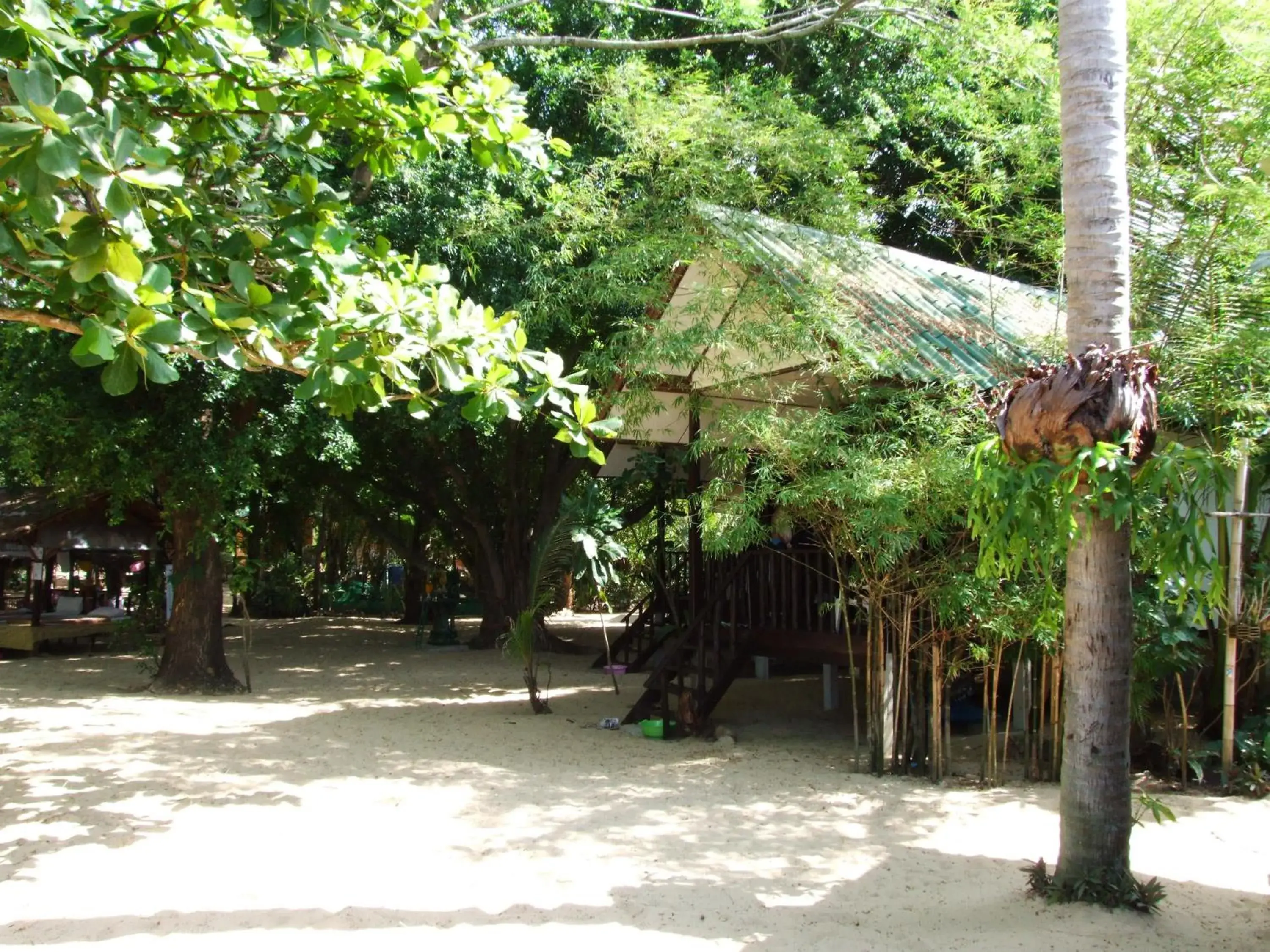 Garden in Moonhut Bungalows