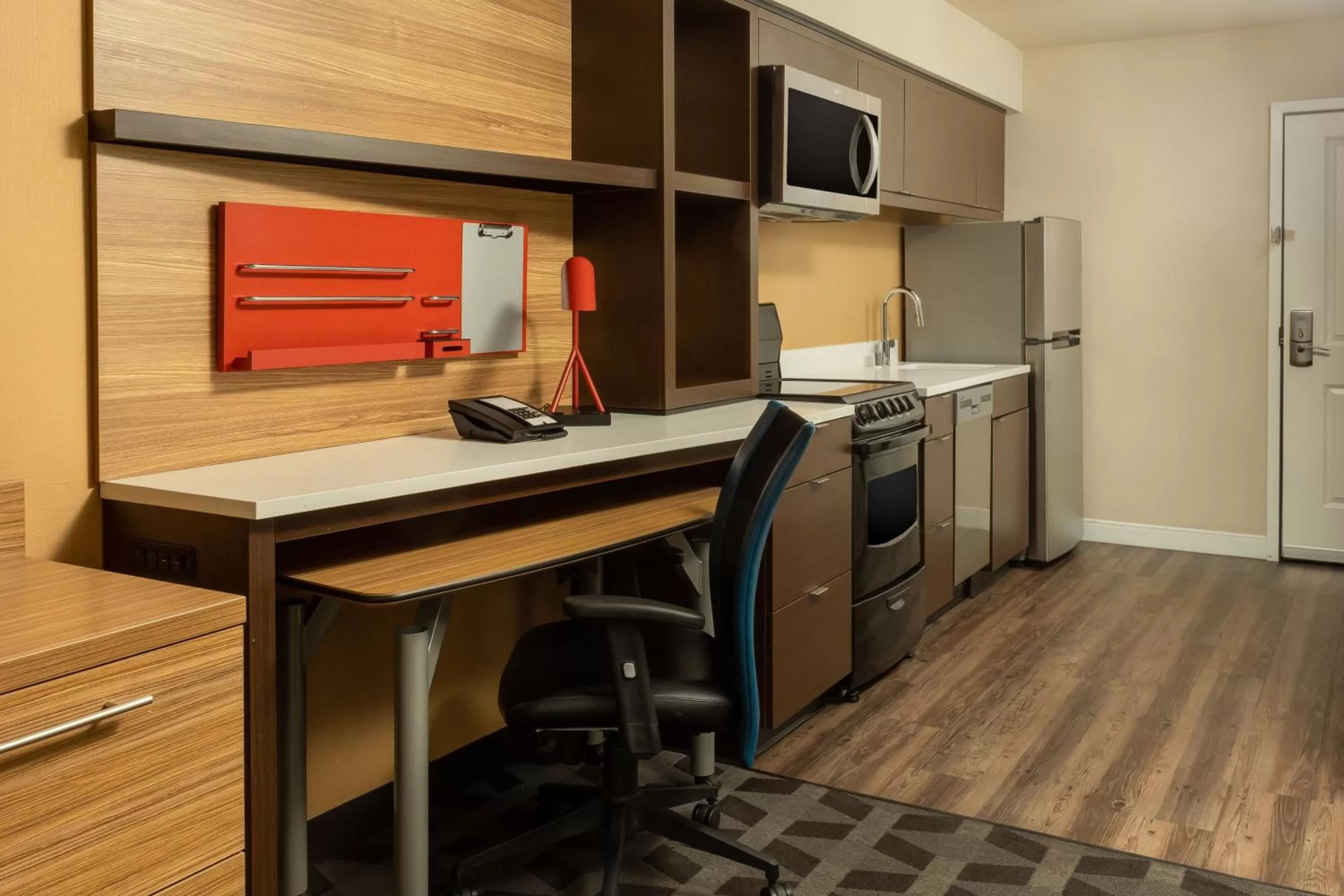 Kitchen or kitchenette in TownePlace Suites By Marriott Las Vegas Stadium District