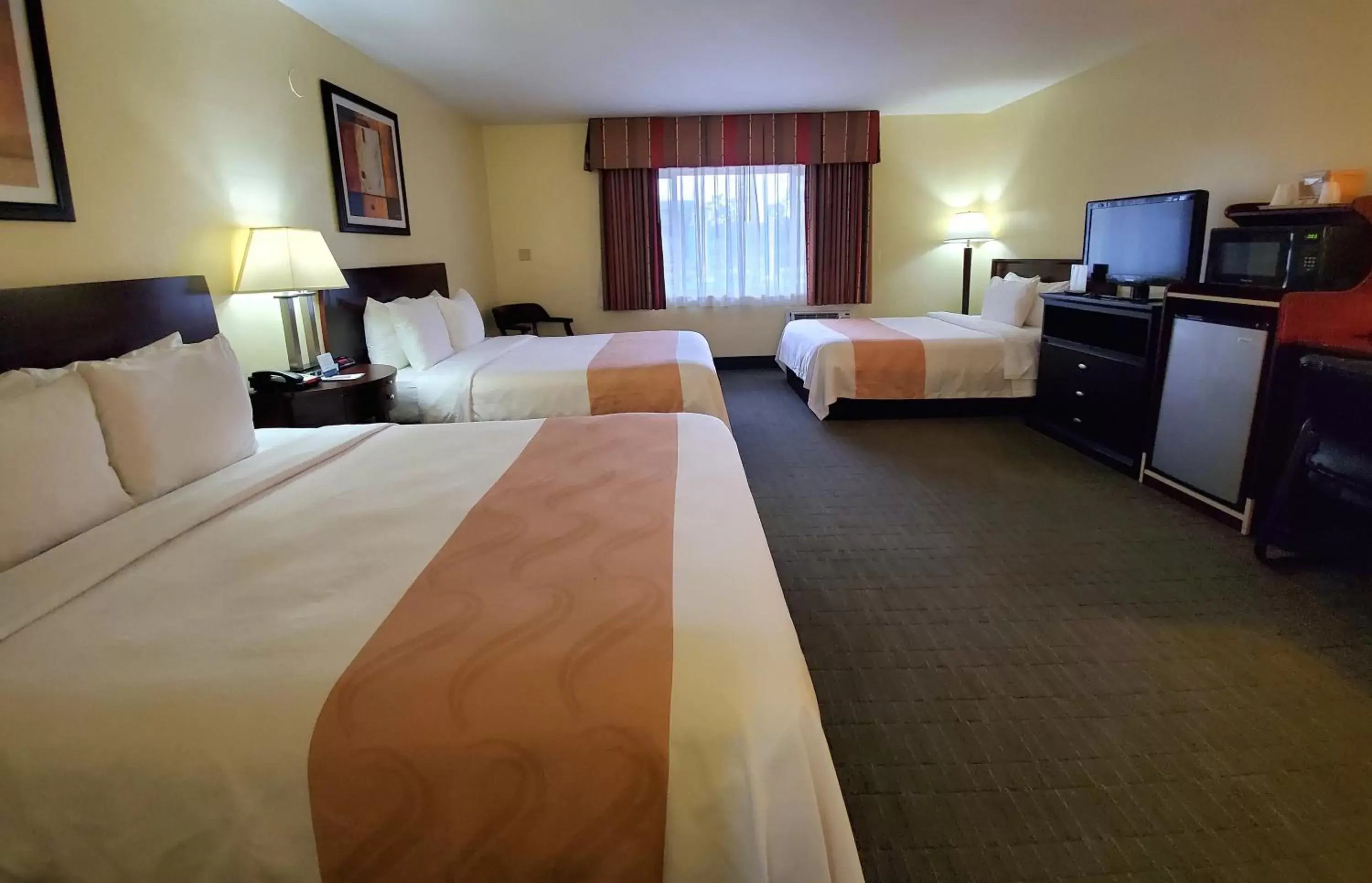 TV and multimedia in Quality Inn & Suites Anaheim at the Park