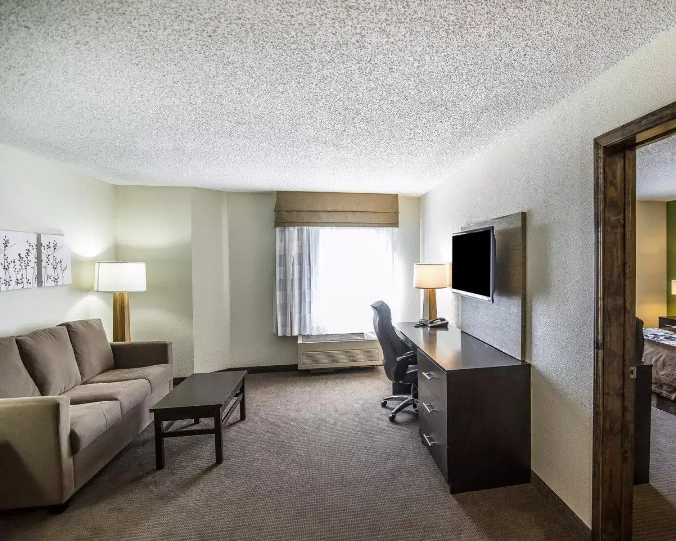 Living room, Seating Area in Sleep Inn South Joplin