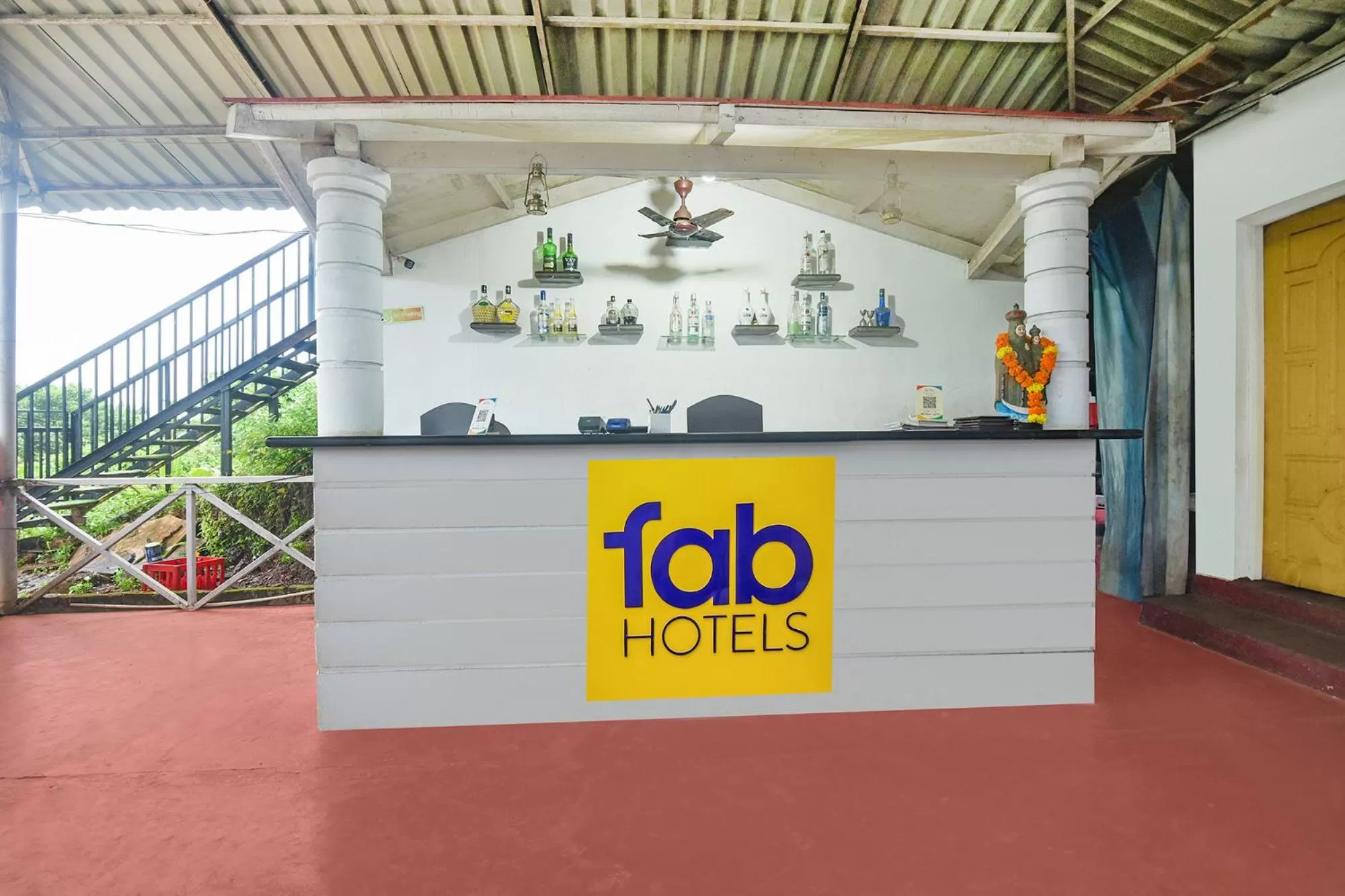 Lobby or reception in FabExpress Vincy Place, Mandrem Beach