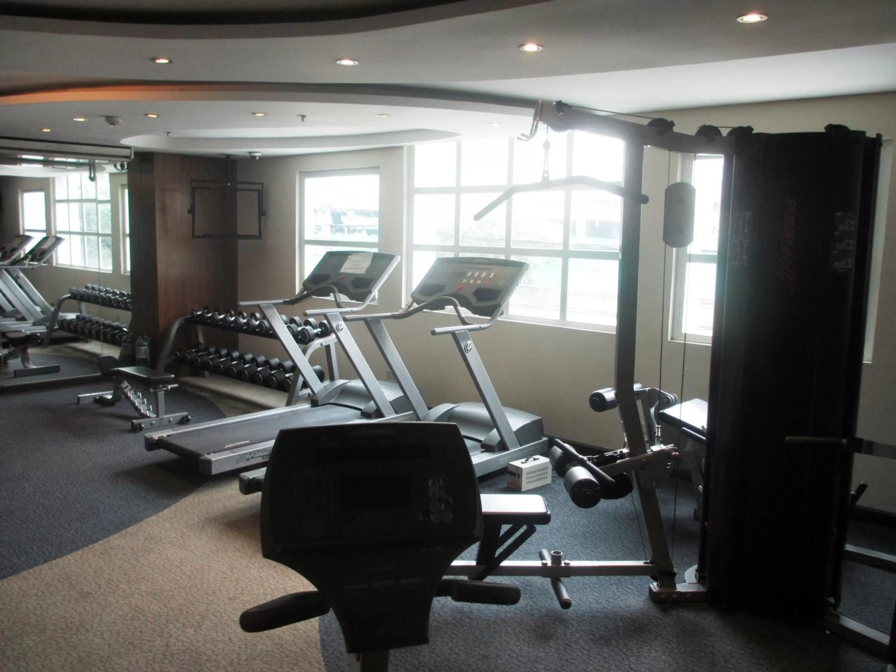 Fitness centre/facilities in Crown Regency Hotel Makati