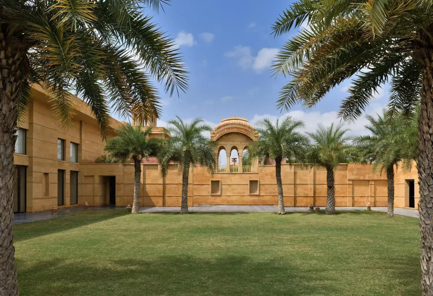 Garden, Property Building in Jaisalmer Marriott Resort & Spa