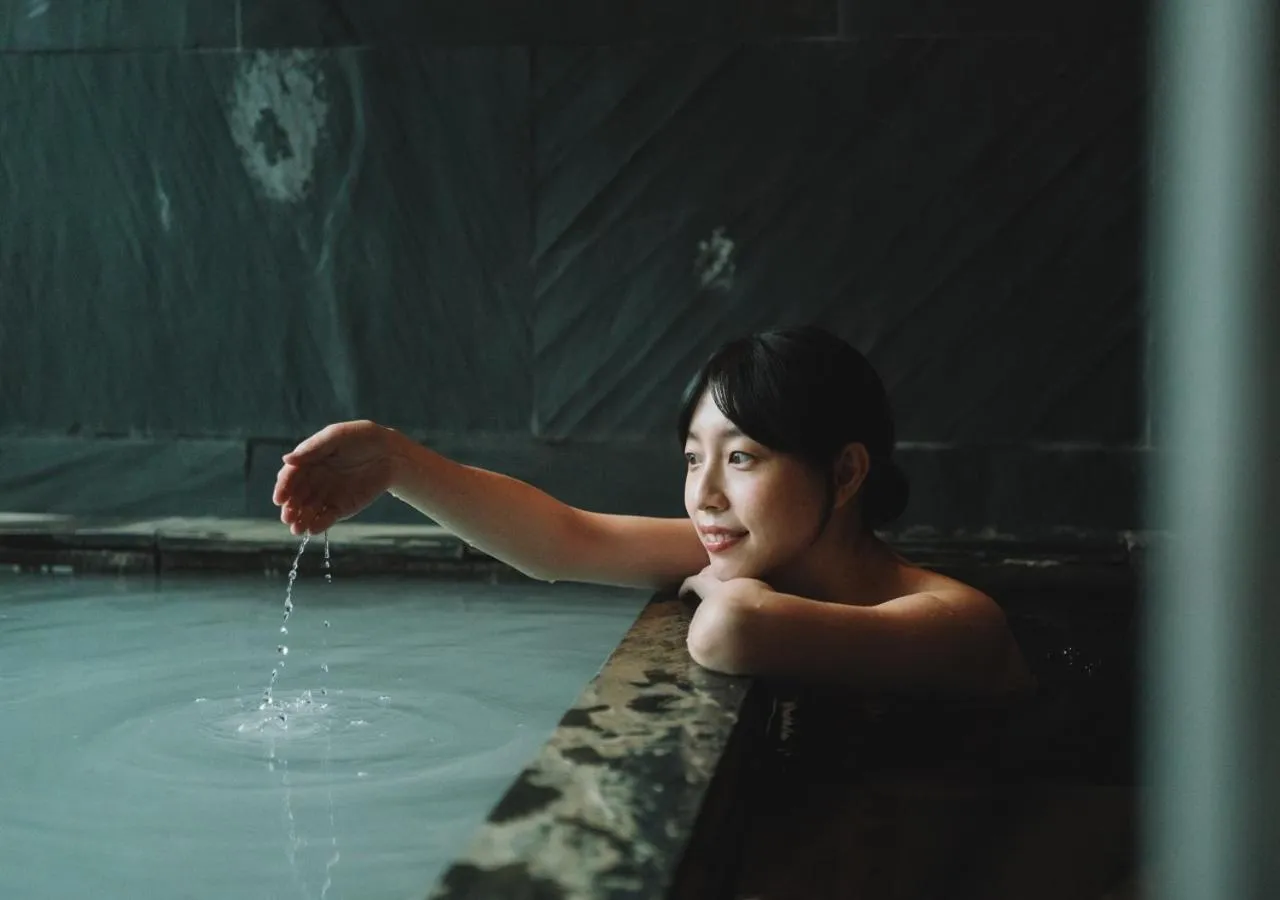 Hot Spring Bath in Hotel Royal Beitou