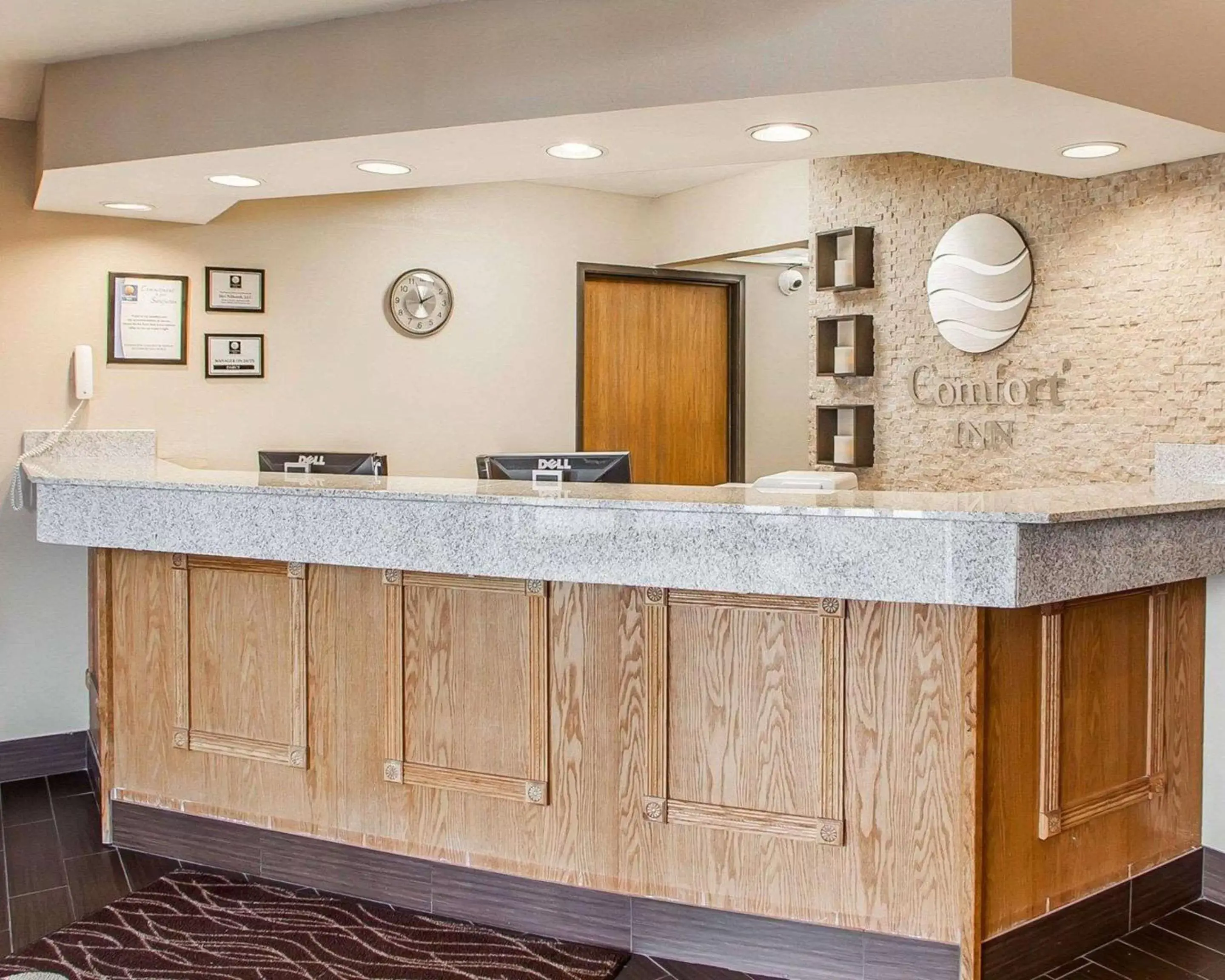 Lobby or reception in Comfort Inn Marshalltown South Lobby or reception in Comfort Inn Marshalltown South