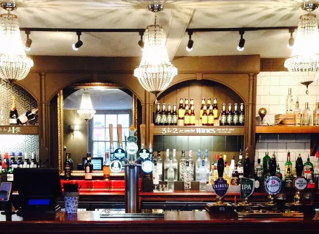 Alcoholic drinks, Lounge/Bar in The Bushel by Greene King Inns