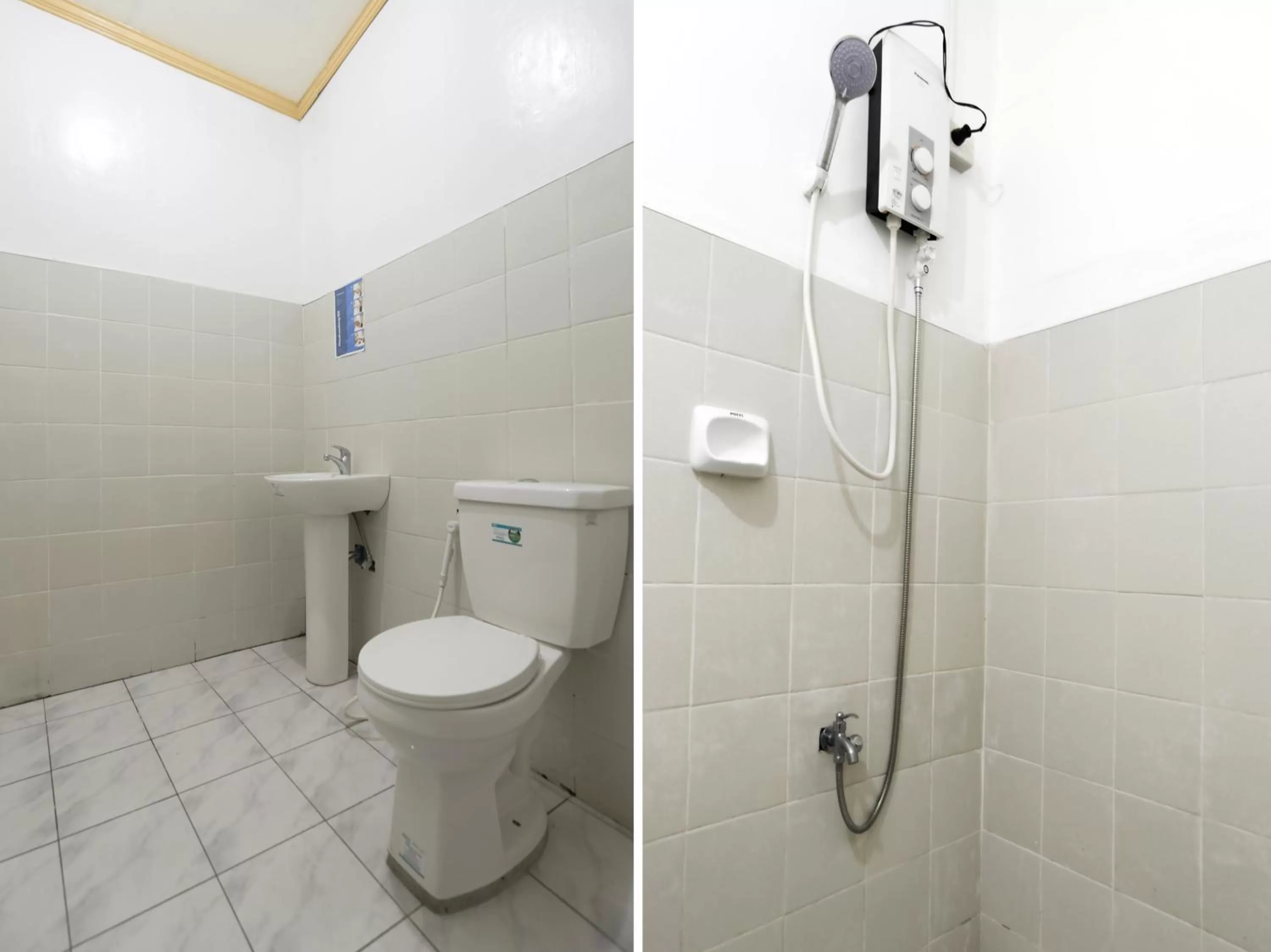 Bathroom in OYO 784 Laura's Garden Resort