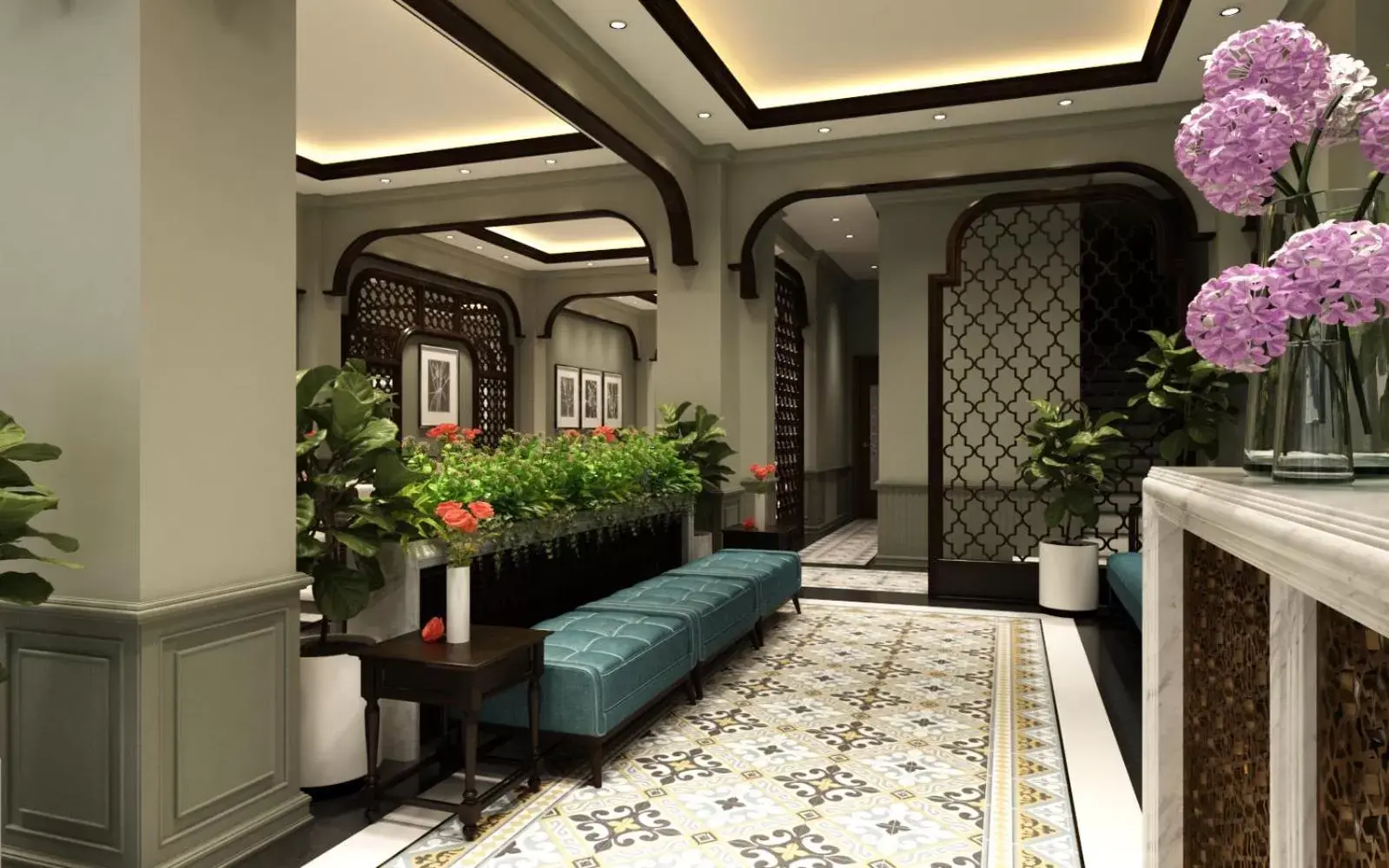 Lobby or reception, Lobby/Reception in Bonne Nuit Hotel & Spa Hanoi