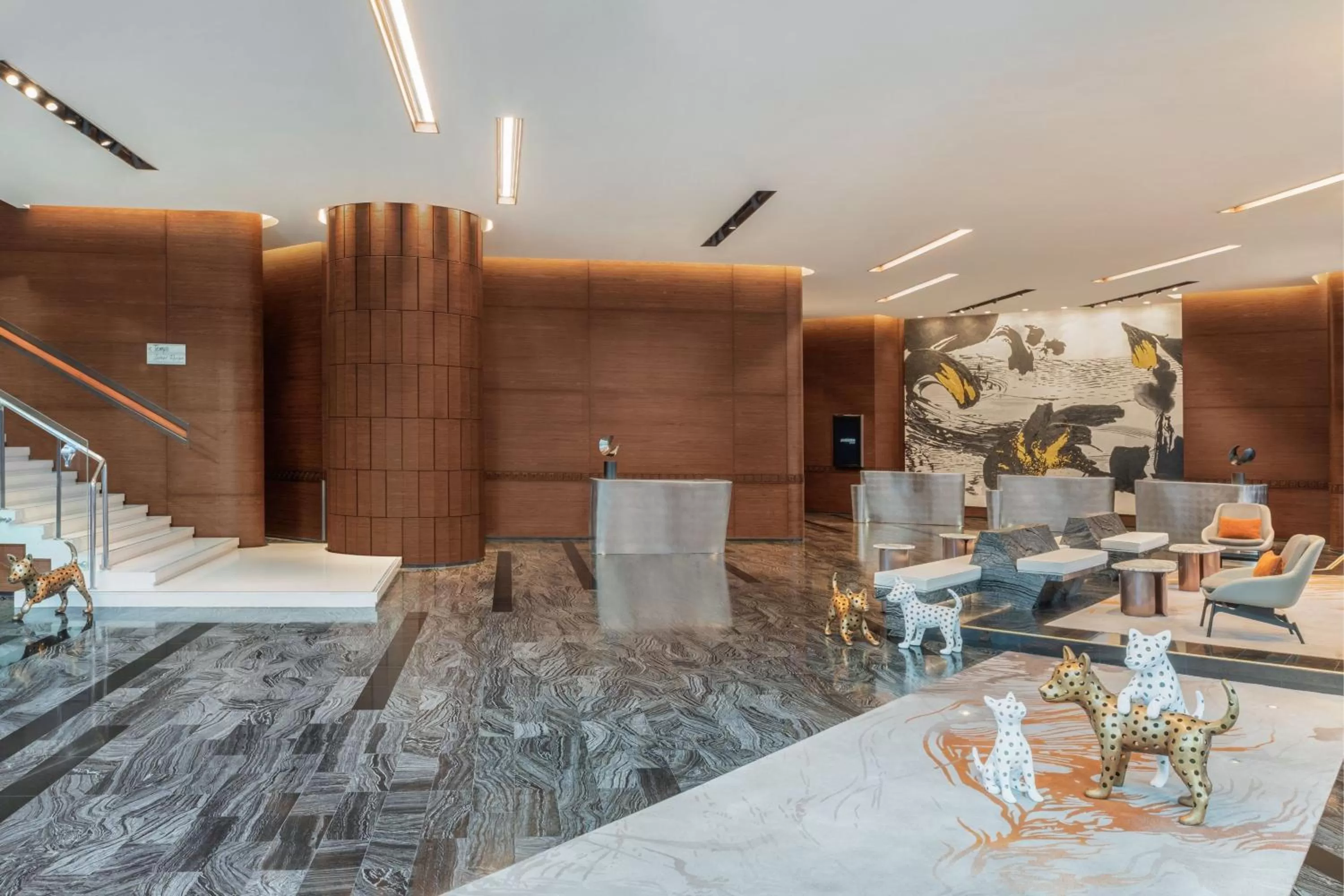 Lobby or reception in Le Meridien Bangkok