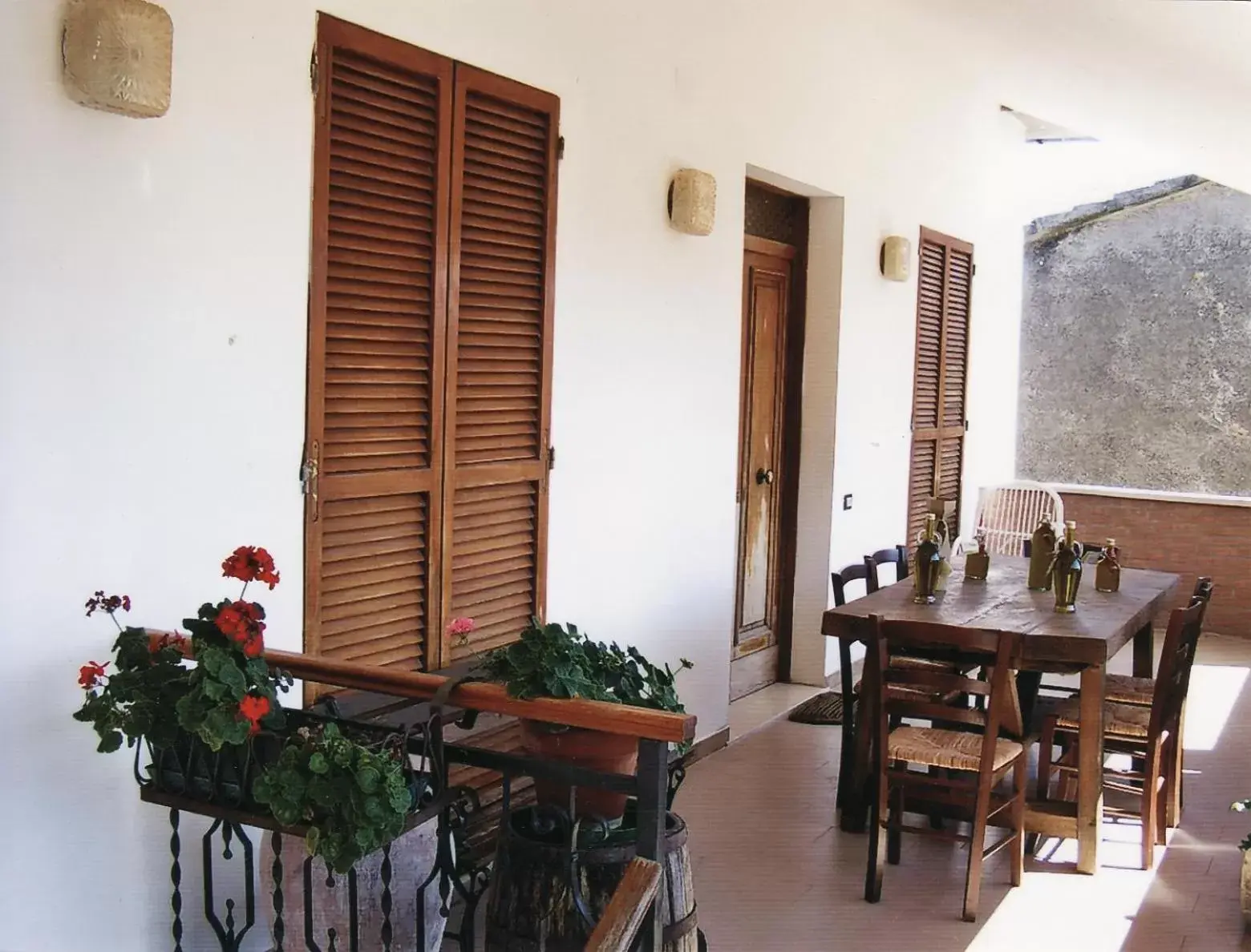 Balcony/Terrace, Dining Area in Montanari Agrivillage