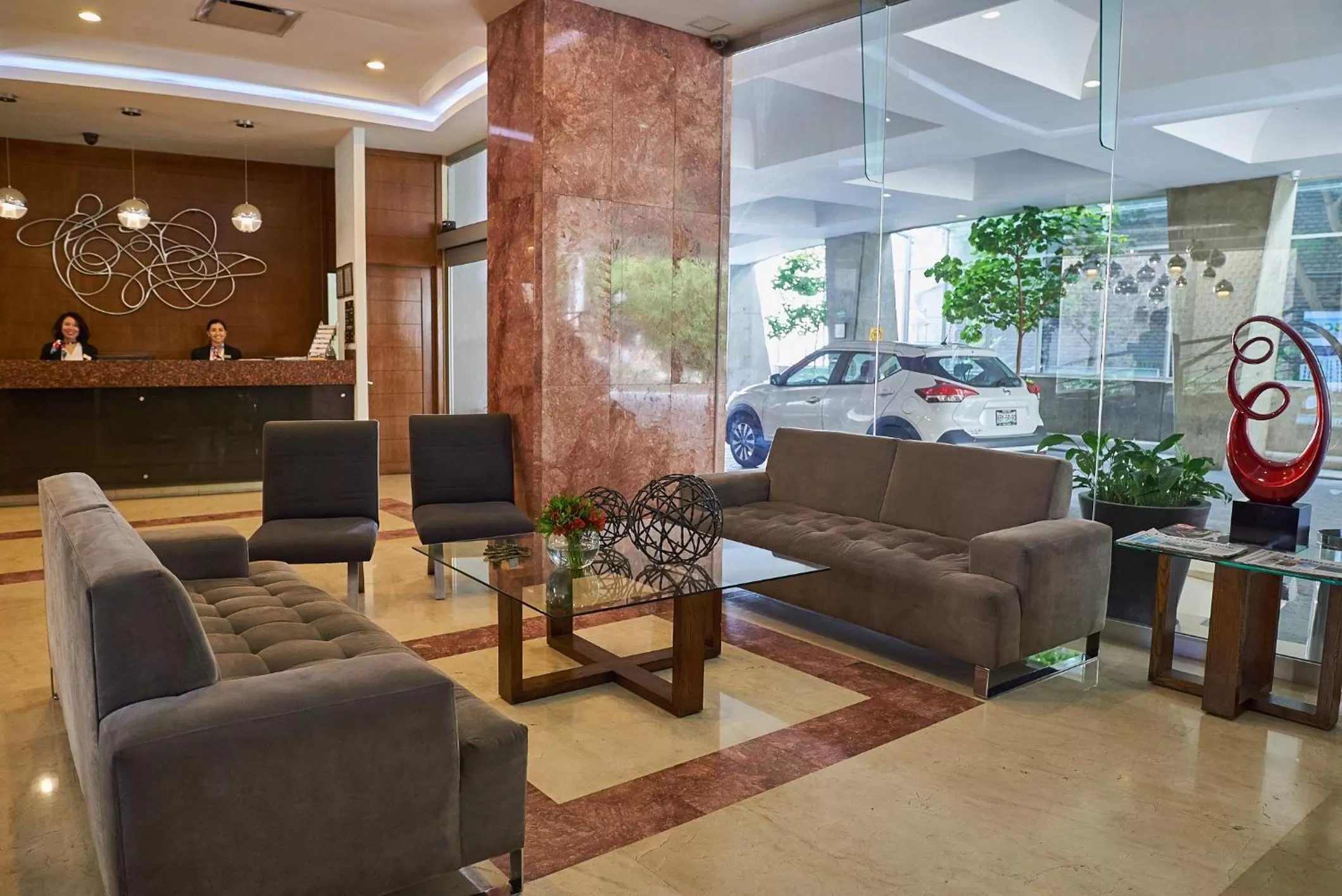 Lobby or reception in Ejecutivo Express Guadalajara Providencia - Av México