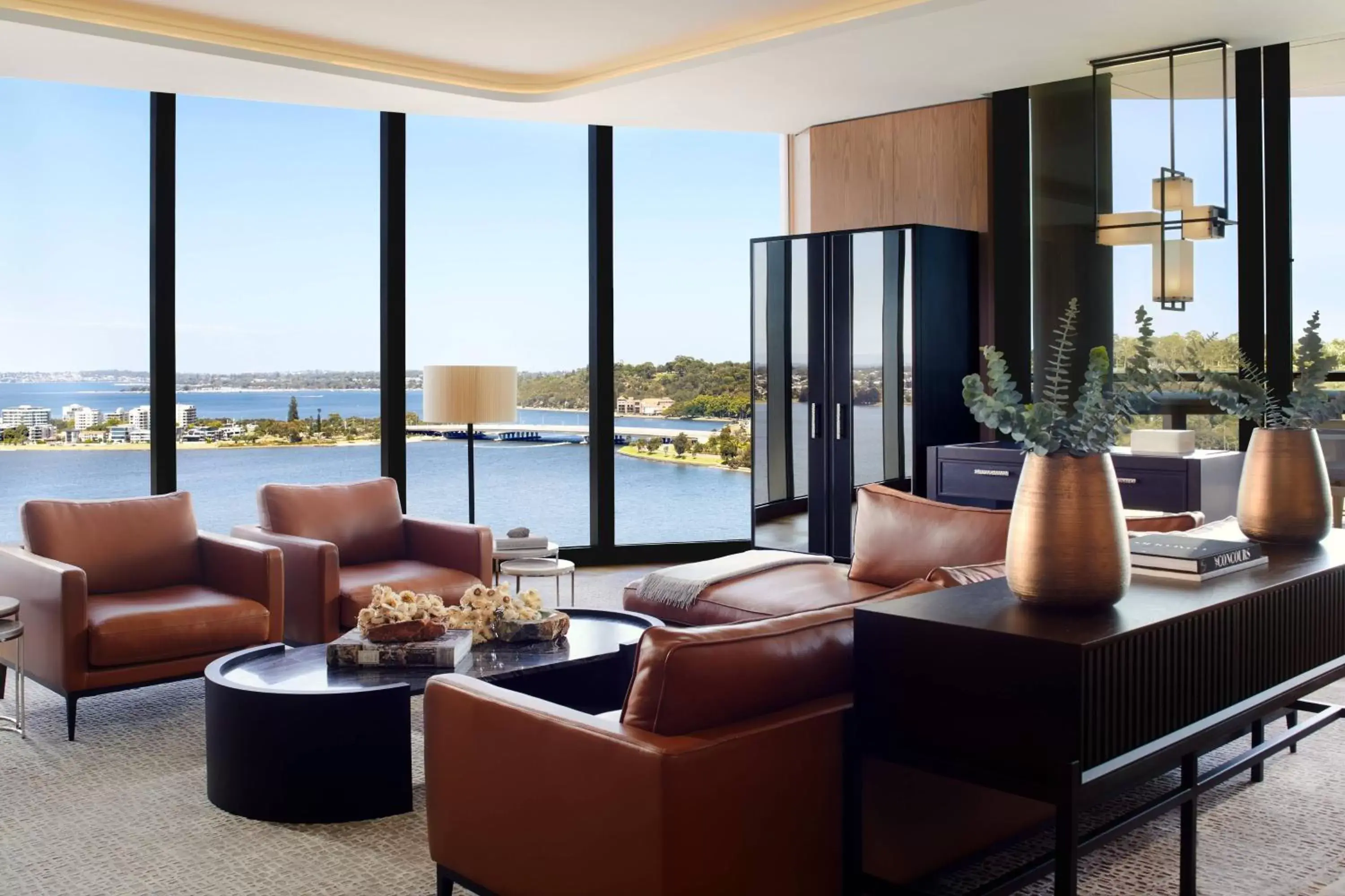 Living room in The Ritz-Carlton, Perth