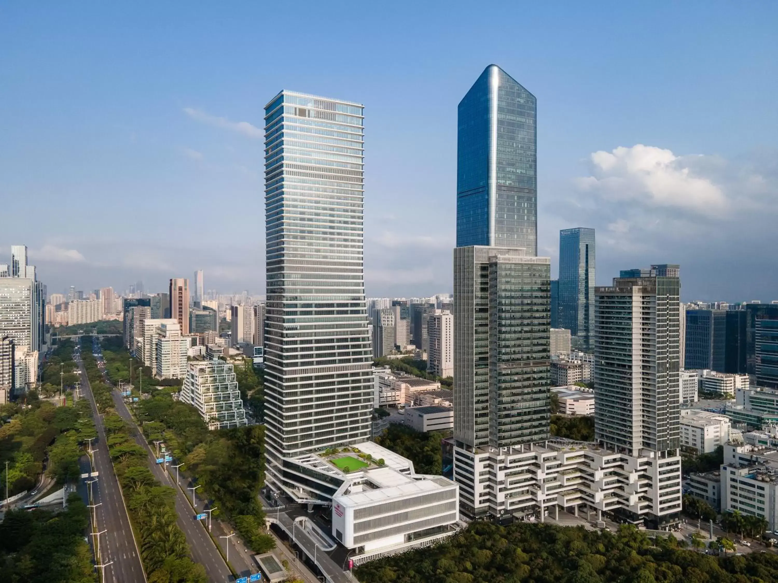 Property building in Crowne Plaza Shenzhen Nanshan, an IHG Hotel