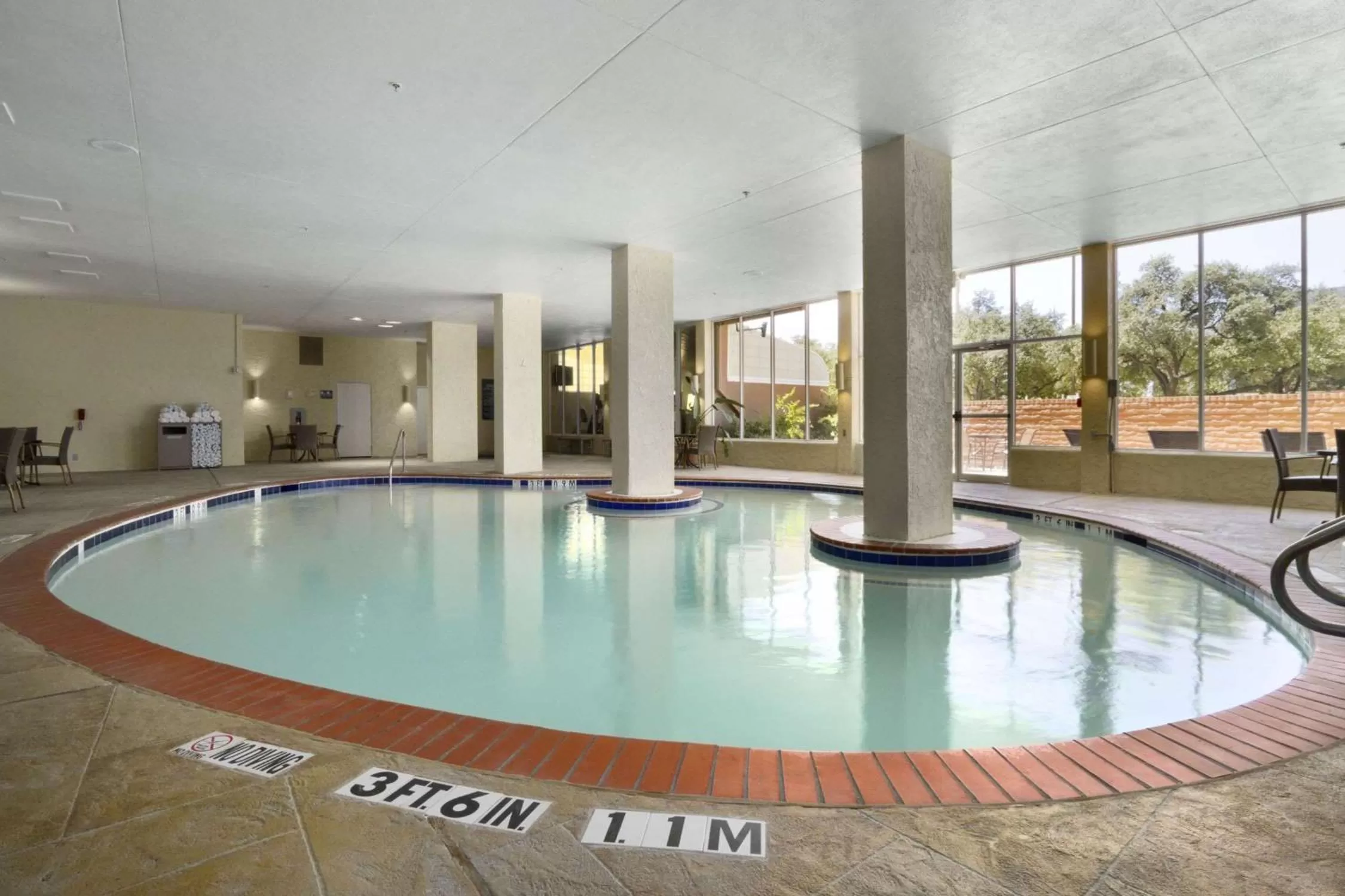 Pool view in Embassy Suites by Hilton Dallas Market Center