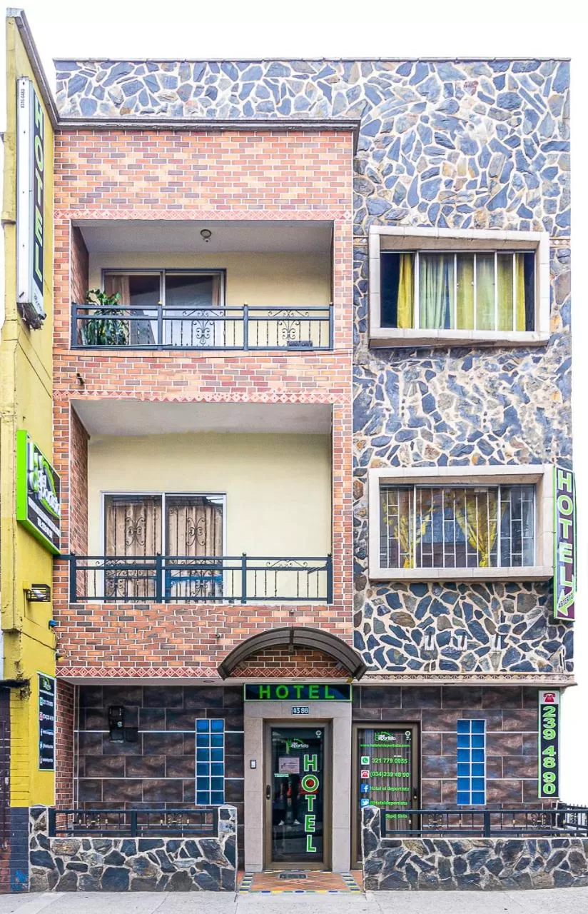 Property building in Hotel El Deportista