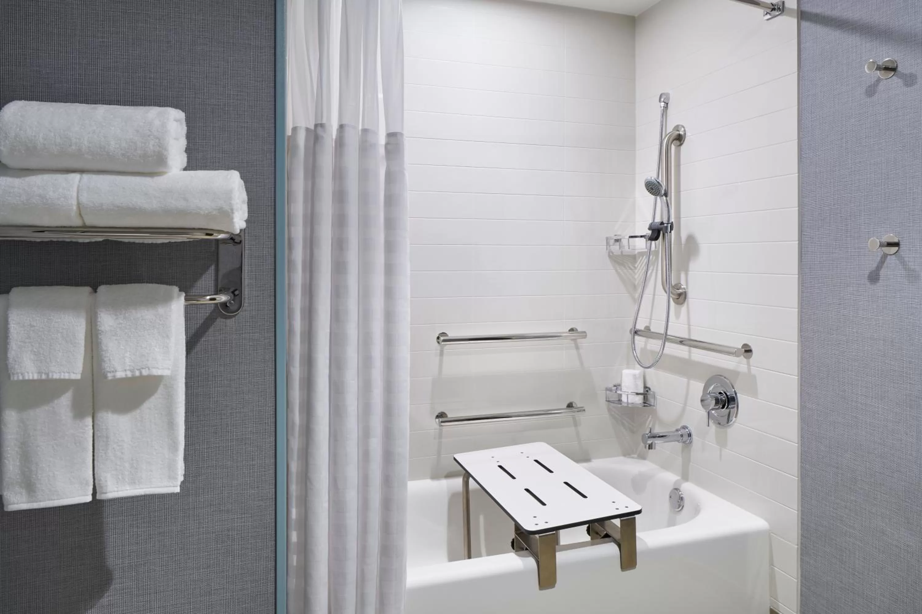 Bathroom in Hyatt Place Wilmington Riverfront