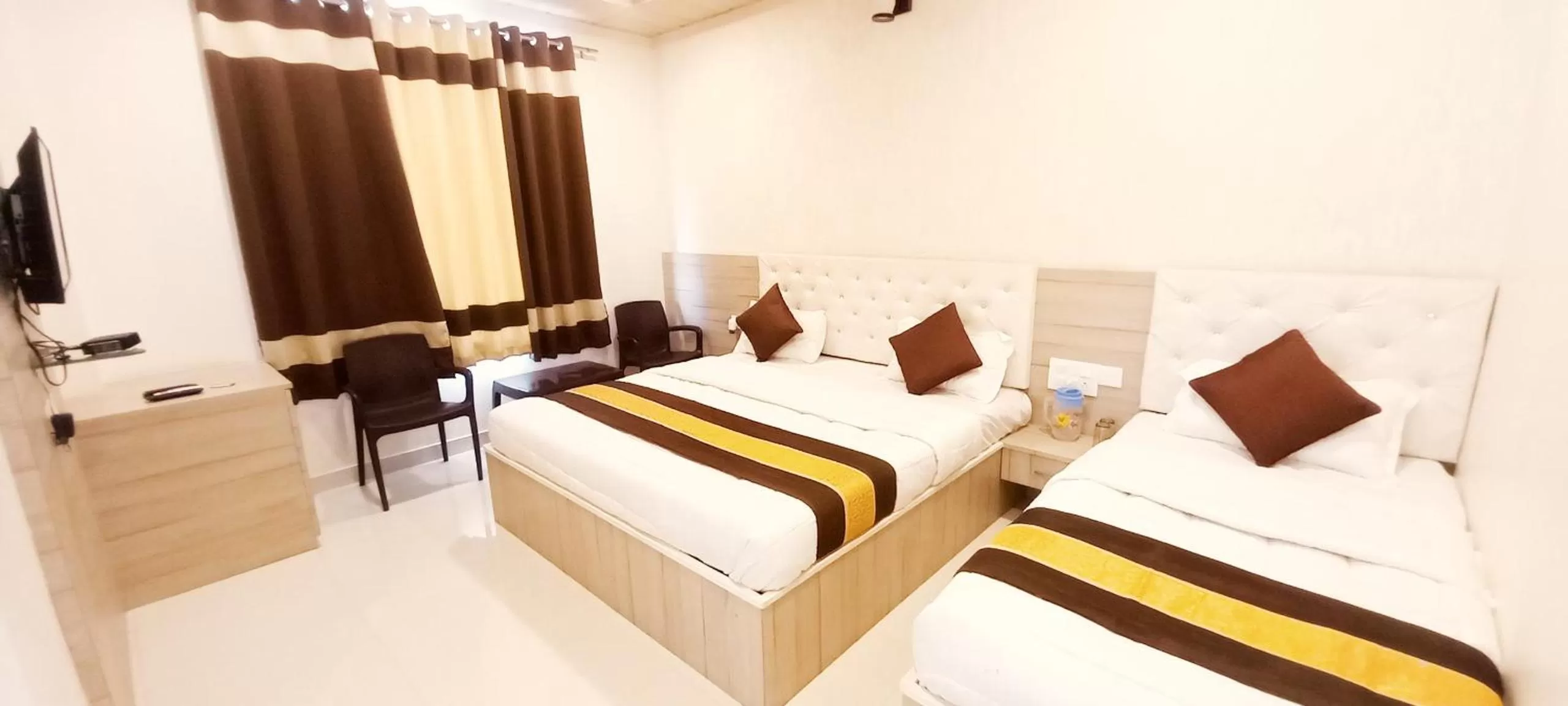 Bedroom, Bed in Sanjog Resort