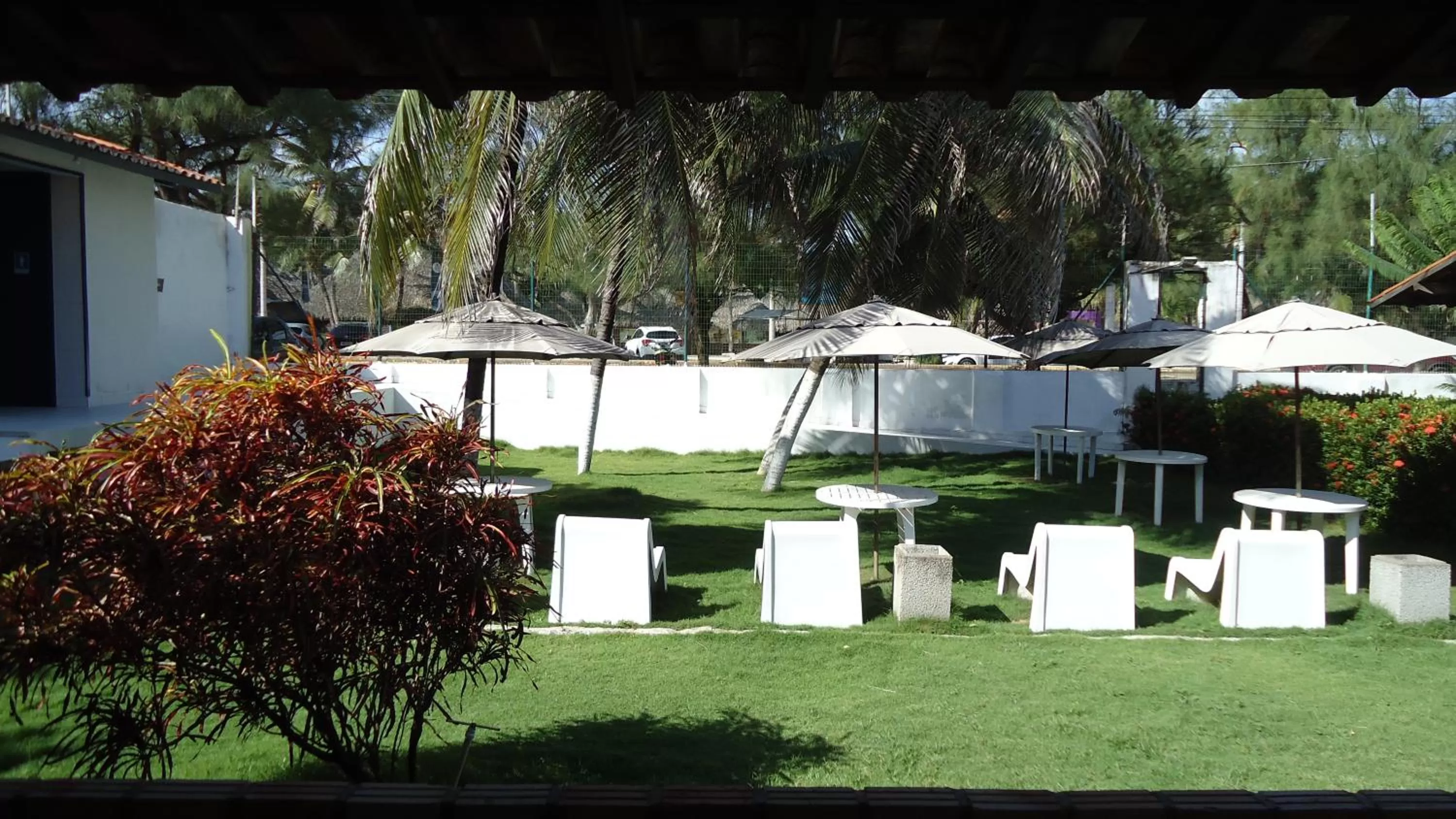 Garden view in Hotel Praia do Futuro