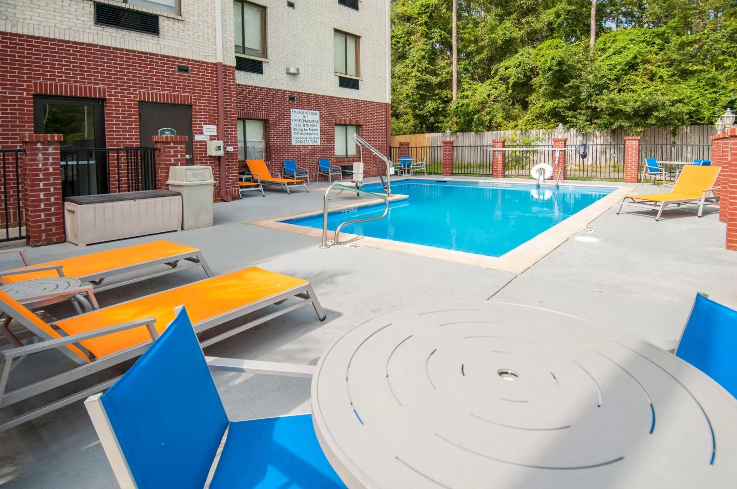 Swimming pool in Holiday Inn Express Hotel & Suites Biloxi- Ocean Springs by IHG