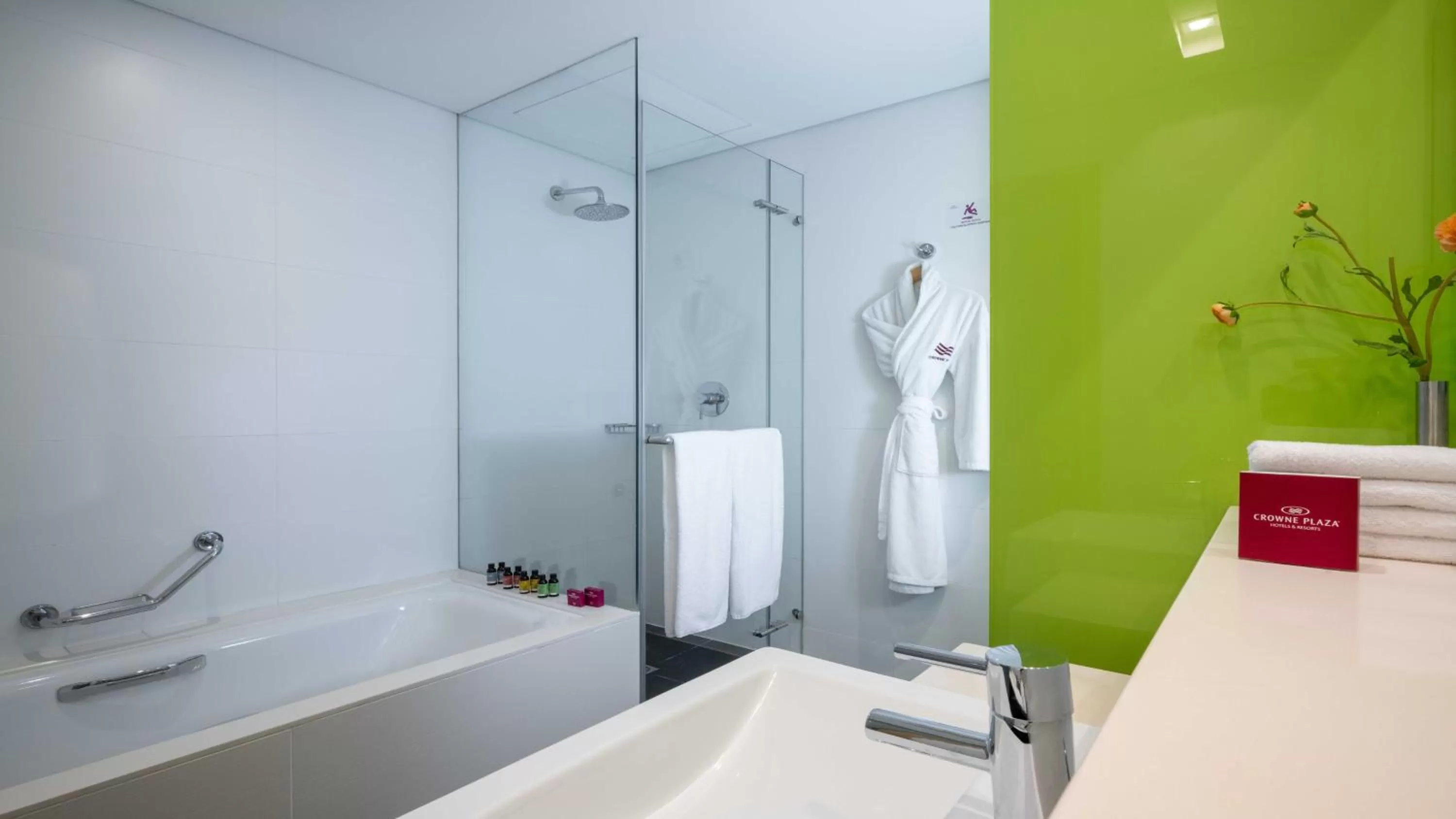 Shower in Crowne Plaza Tel Aviv City Center by IHG