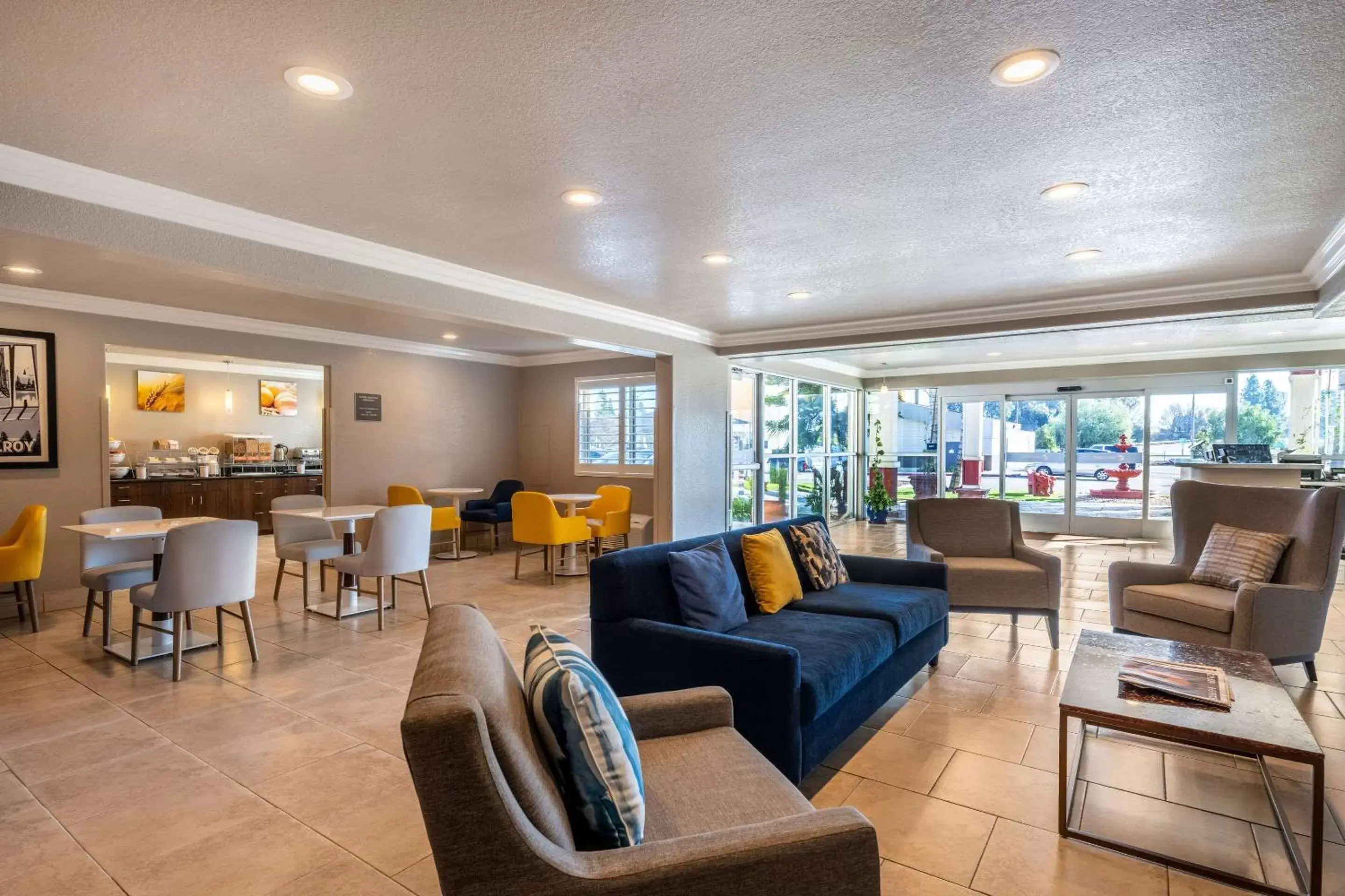 Lobby or reception in Comfort Inn Gilroy