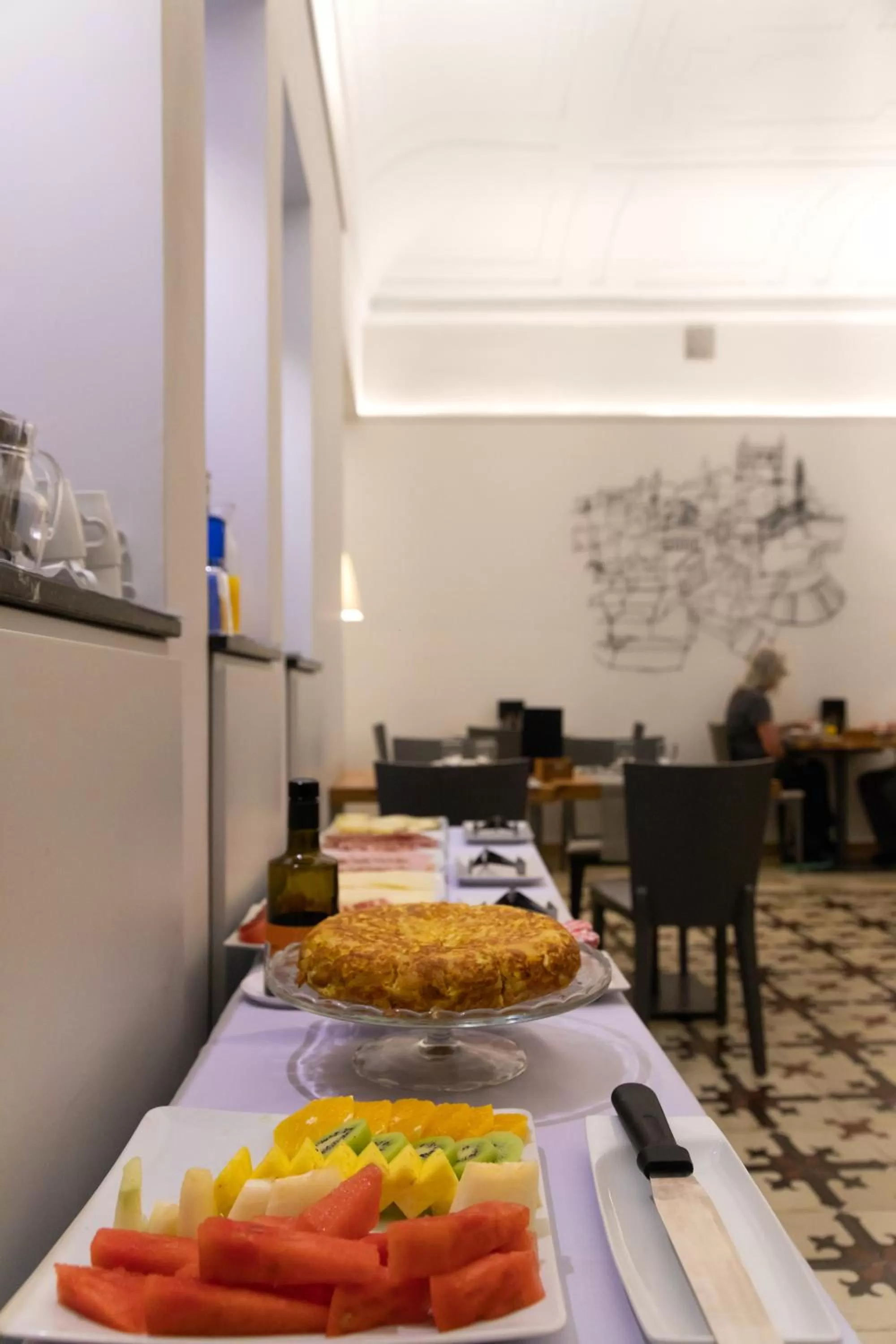 Buffet breakfast in Hotel Boutique Posada Sillería