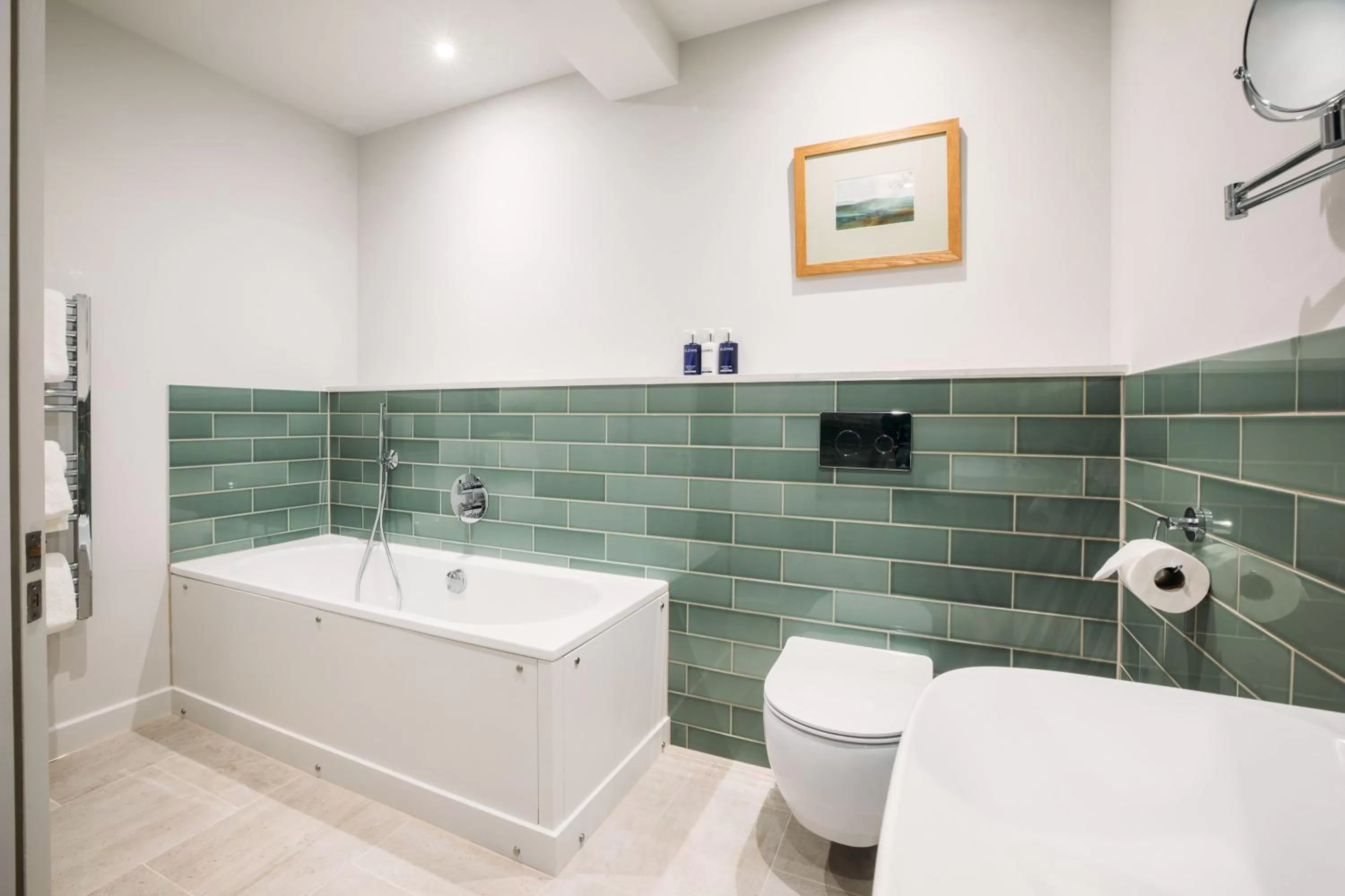 Shower in Polurrian on the Lizard